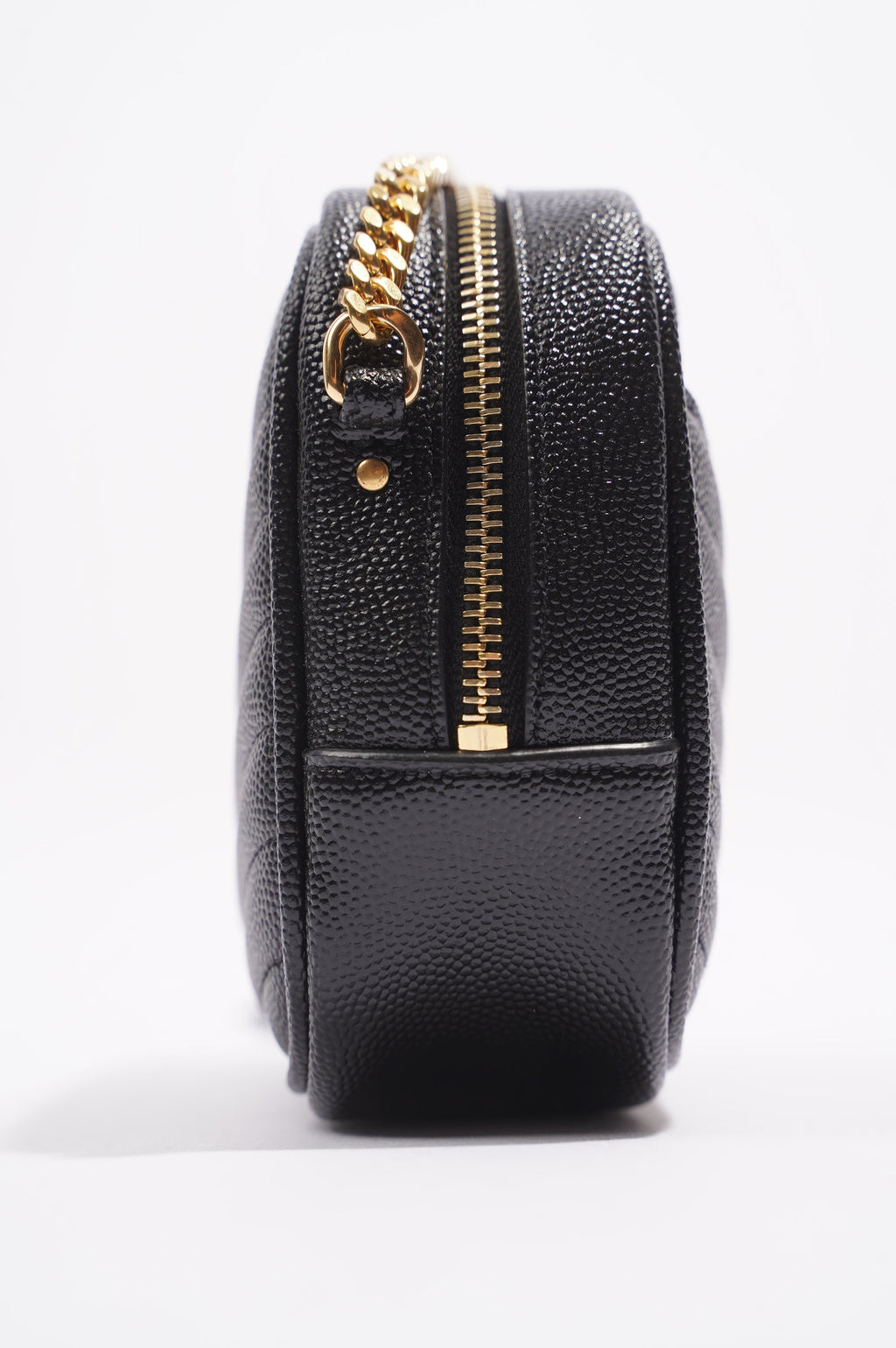 Saint Laurent Lou Camera Bag Black Matelasse Leather Mini