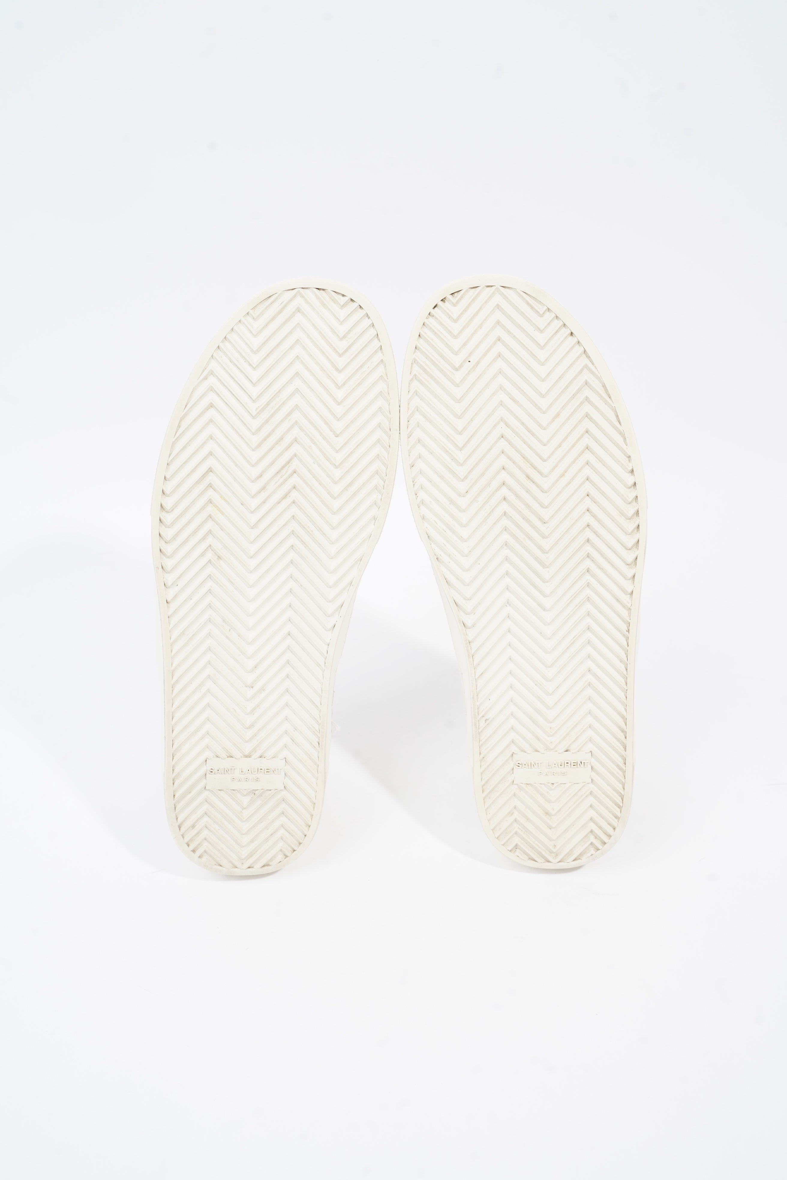 Saint Laurent Slip On Sneaker Zebra Print Canvas EU 40 UK 7