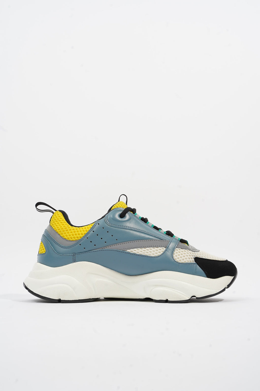 Christian Dior B22 White / Blue / Yellow Mesh EU 41 UK 7