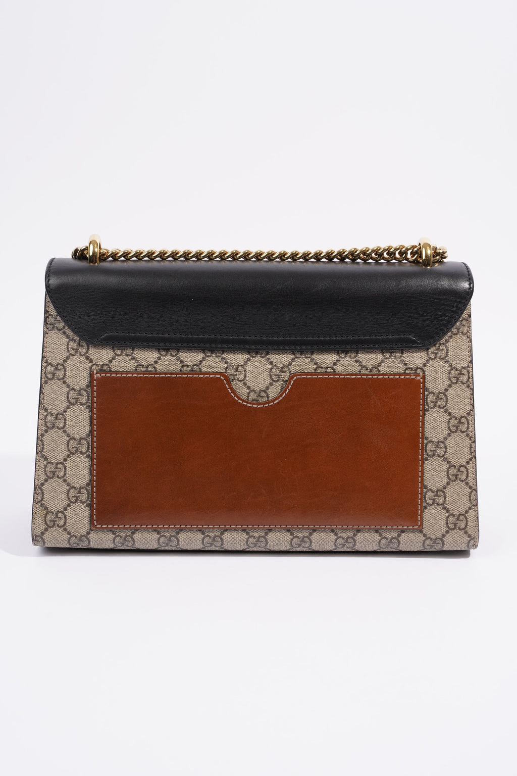 Gucci Padlock Bag Supreme / Black Coated Canvas Medium