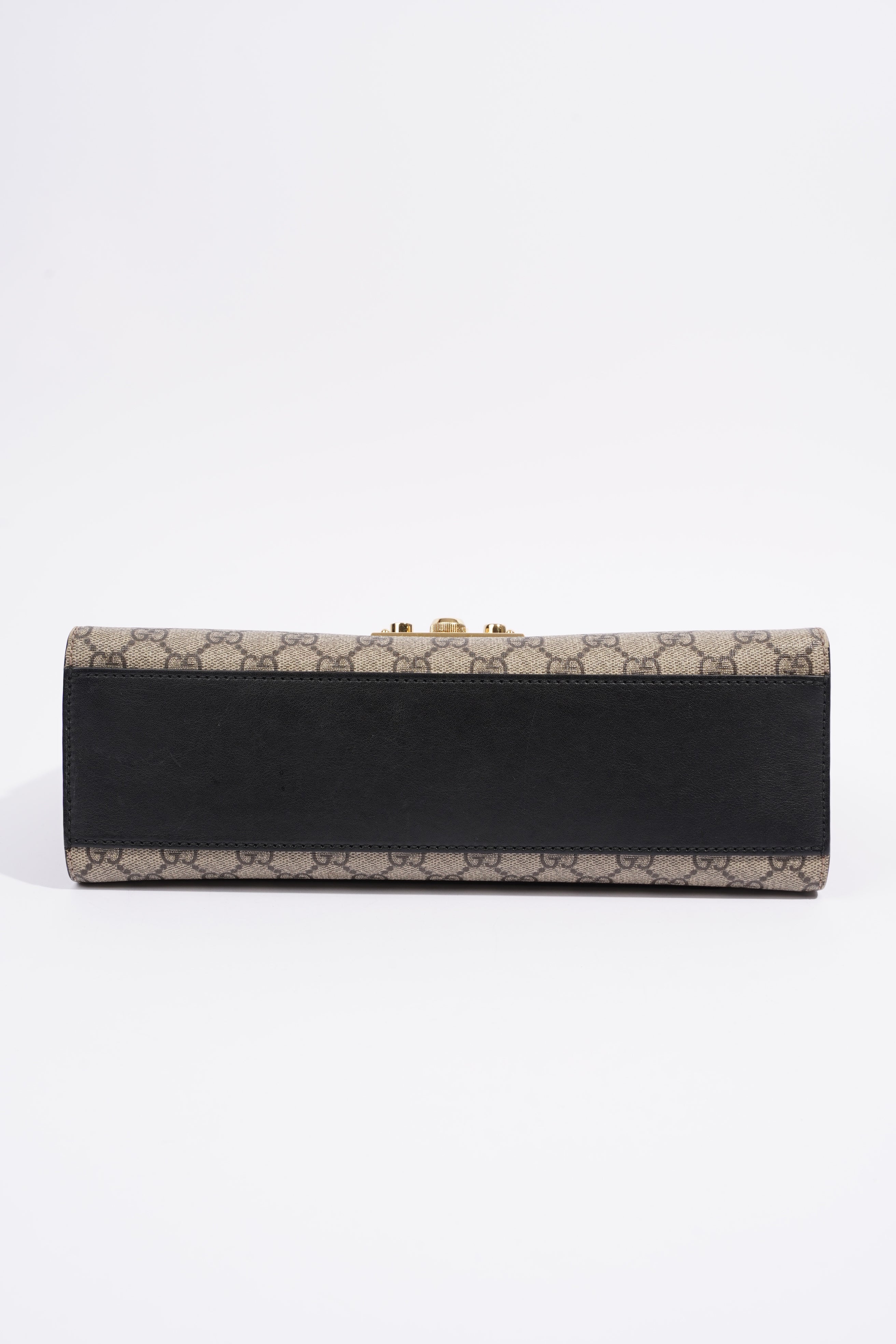 Gucci Padlock Bag Supreme / Black Coated Canvas Medium