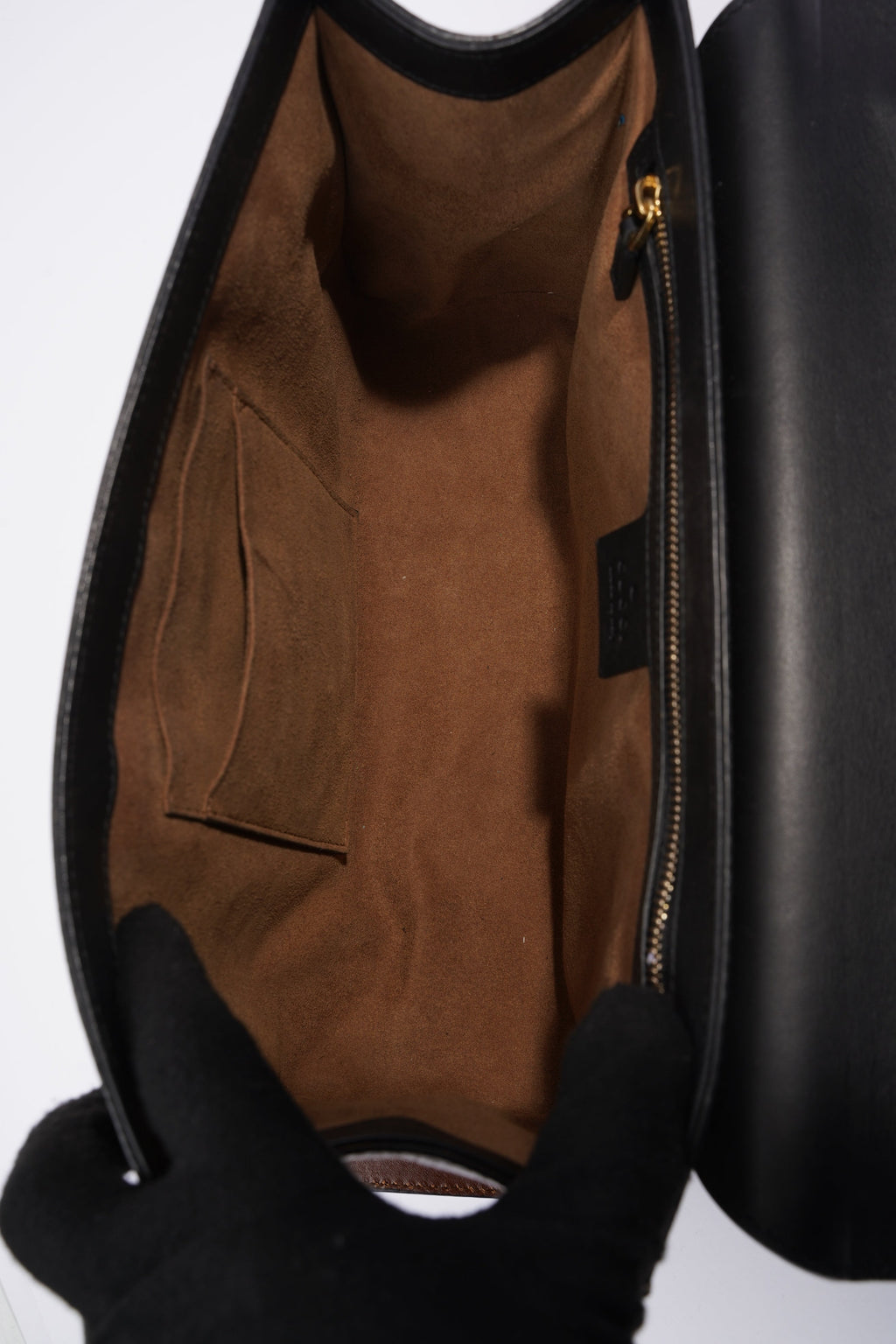 Gucci Padlock Bag Supreme / Black Coated Canvas Medium