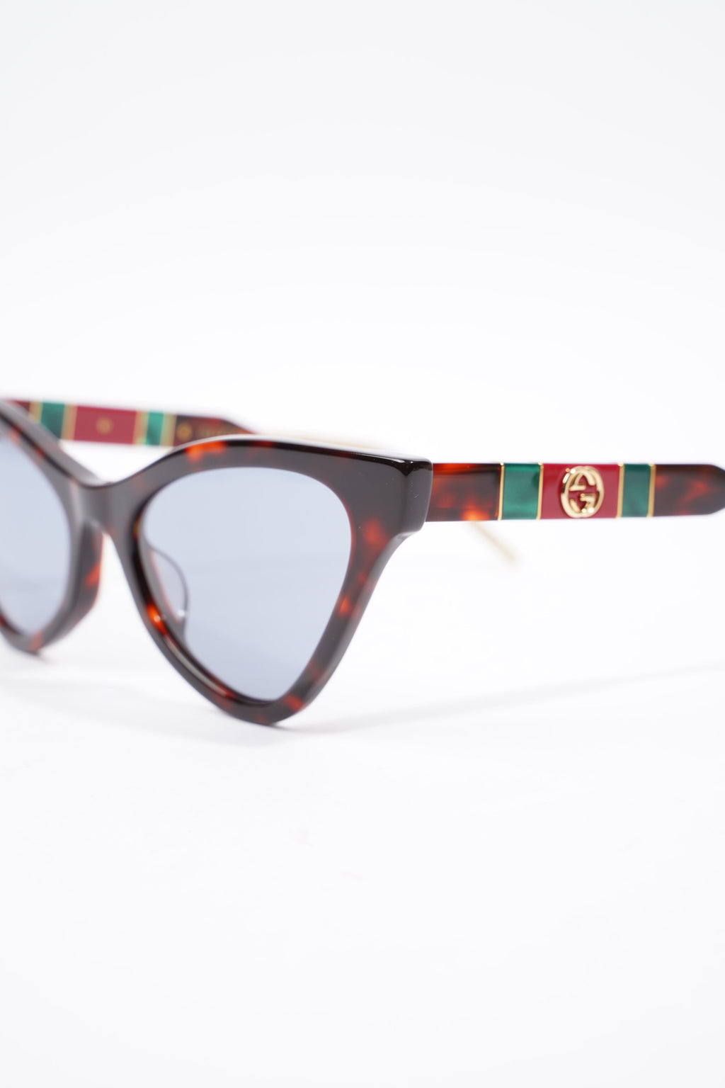 Gucci GG0597S Sunglasses Tortoise Shell Acetate 145