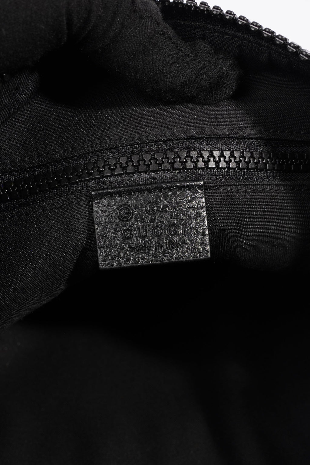 Gucci GG Supreme Messenger Bag Black Canvas