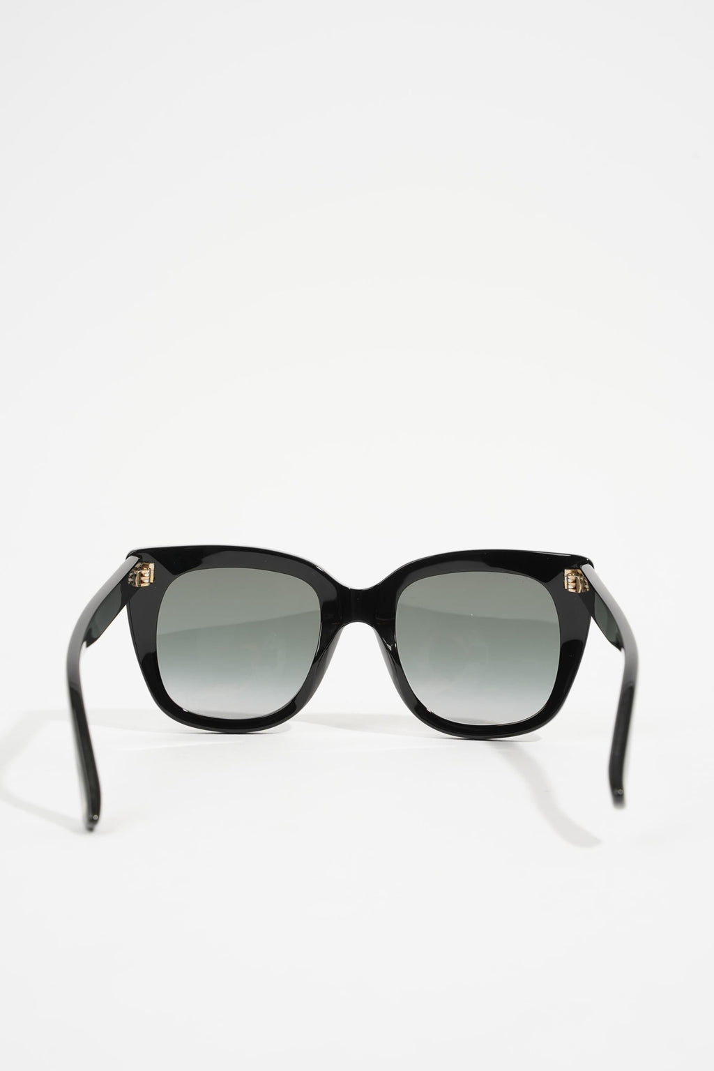 Gucci Square Sunglasses Black Acetate 51mm 22mm