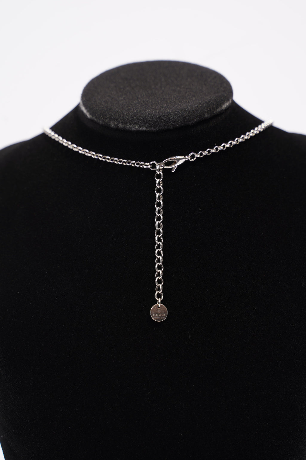 Gucci Interlocking G Necklace Silver Silver Sterling