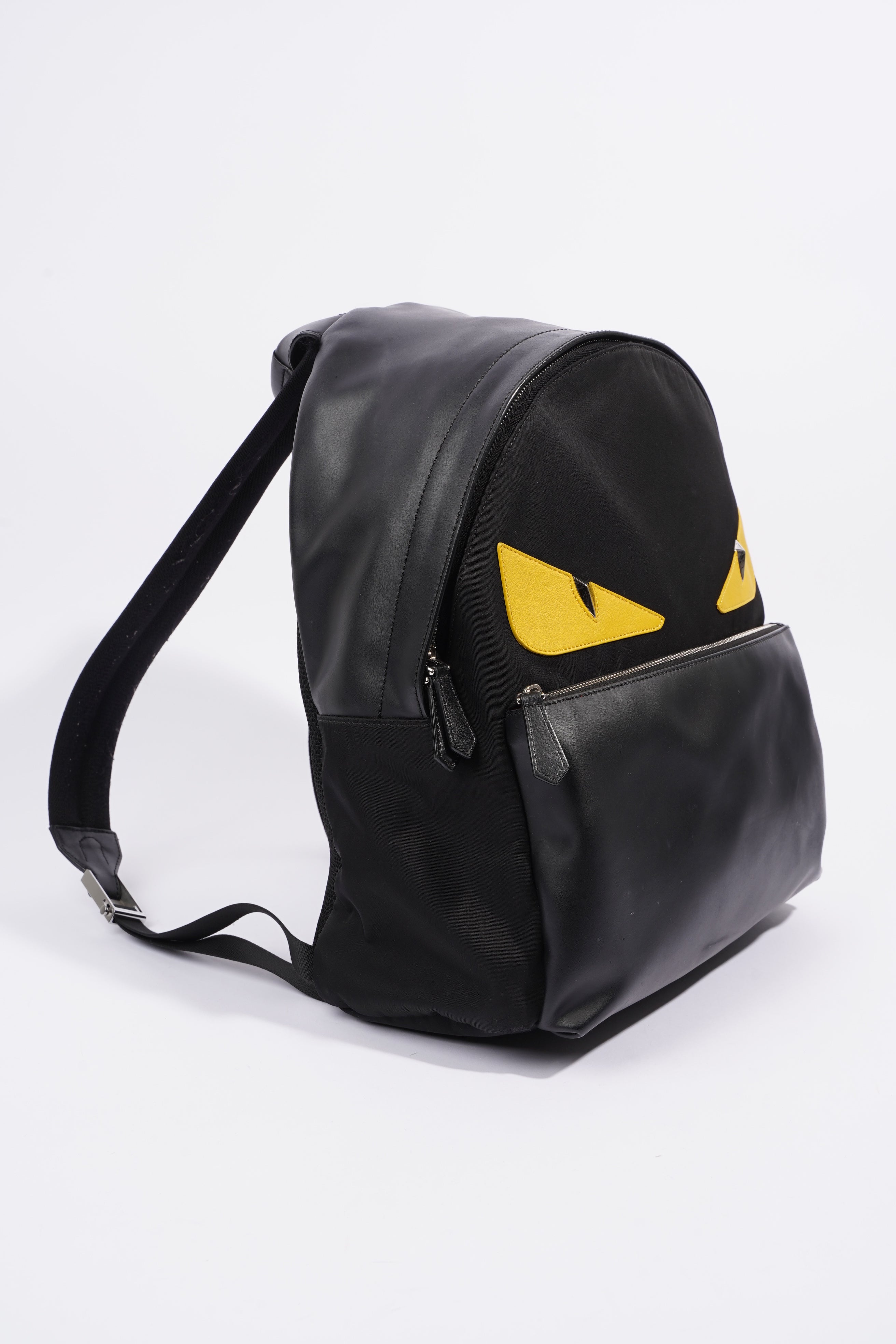 Fendi Monster Eyes Black / Yellow Nylon