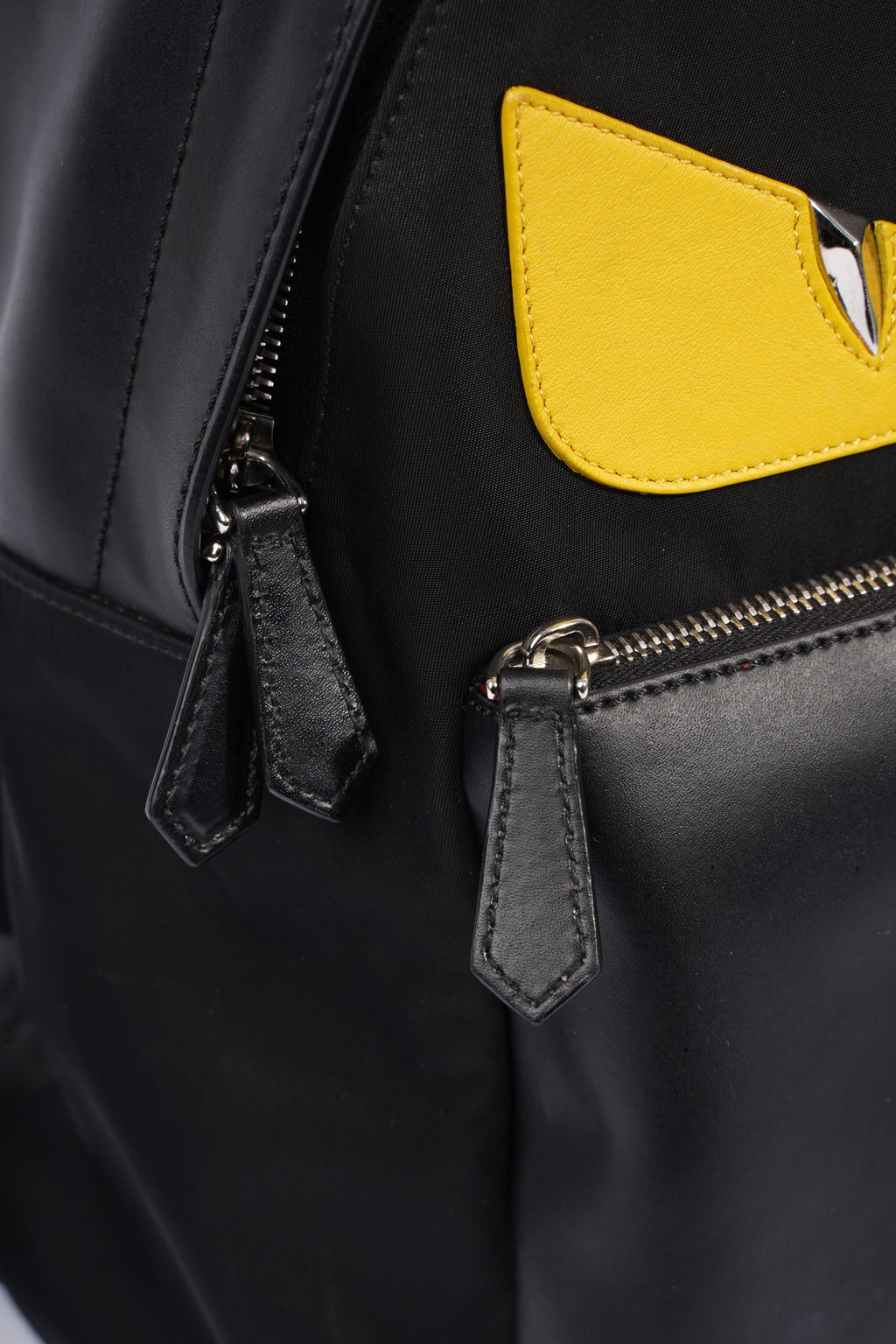 Fendi Monster Eyes Black / Yellow Nylon