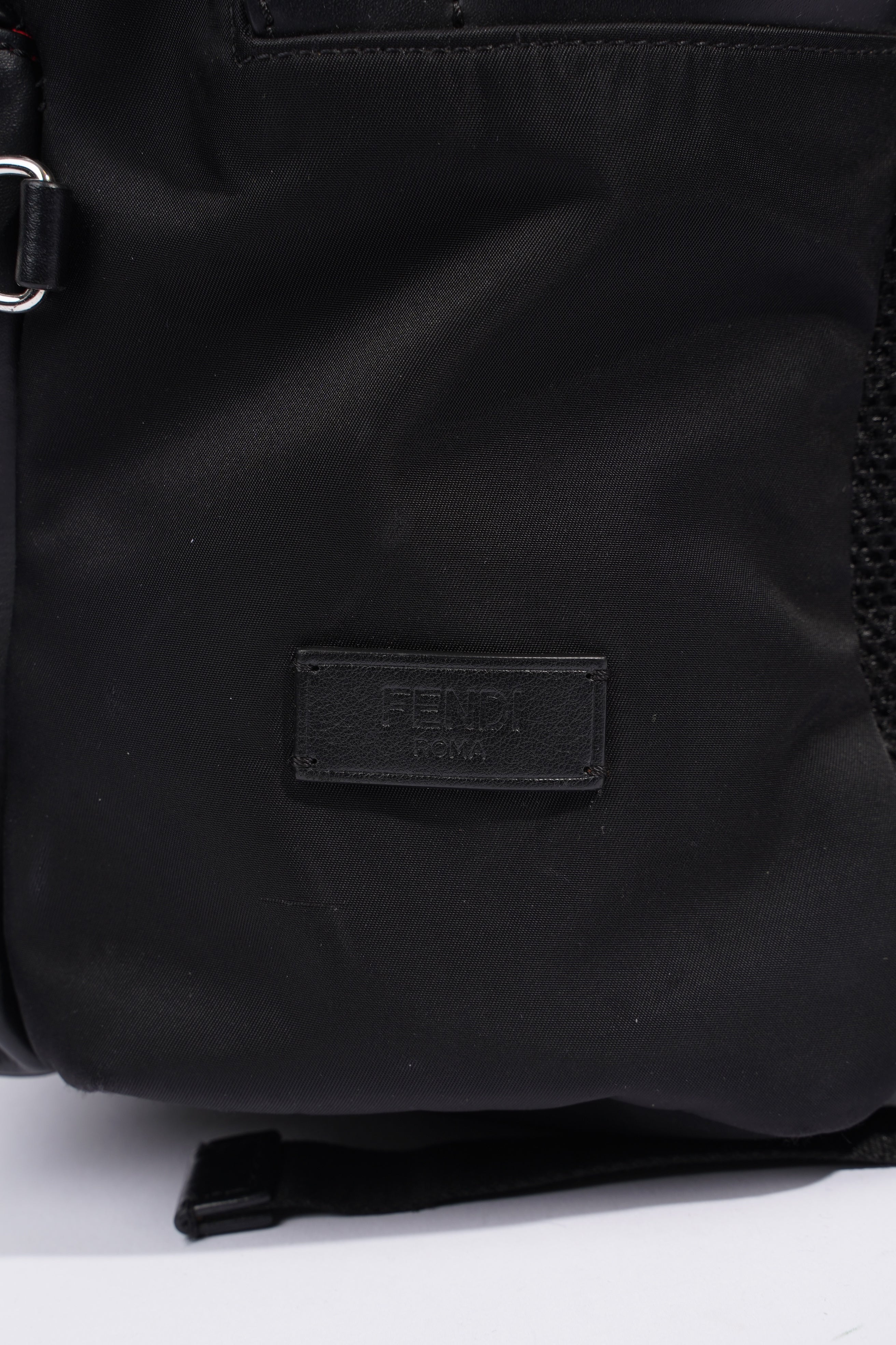 Fendi Monster Eyes Black / Yellow Nylon