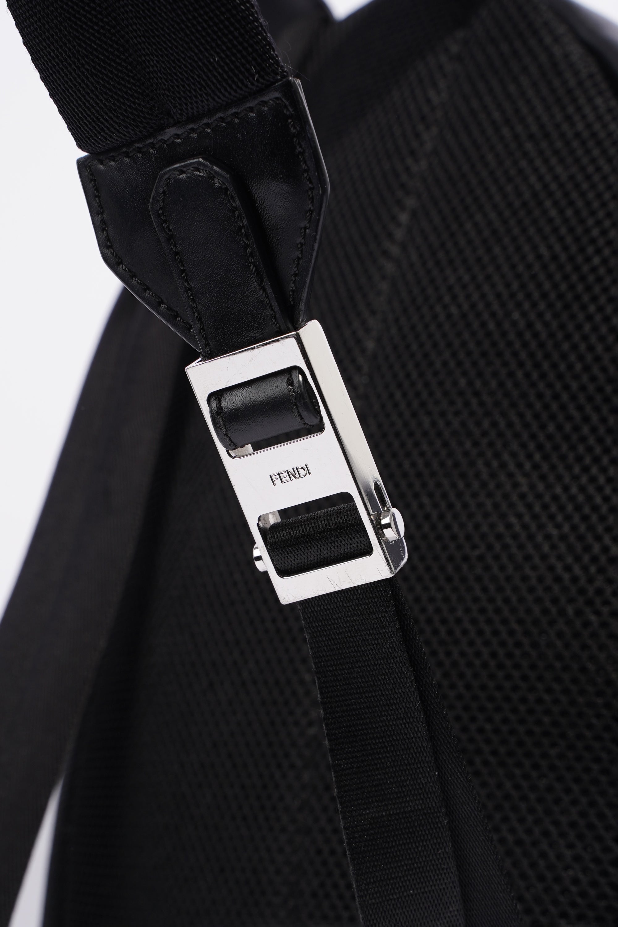 Fendi Monster Eyes Black / Yellow Nylon