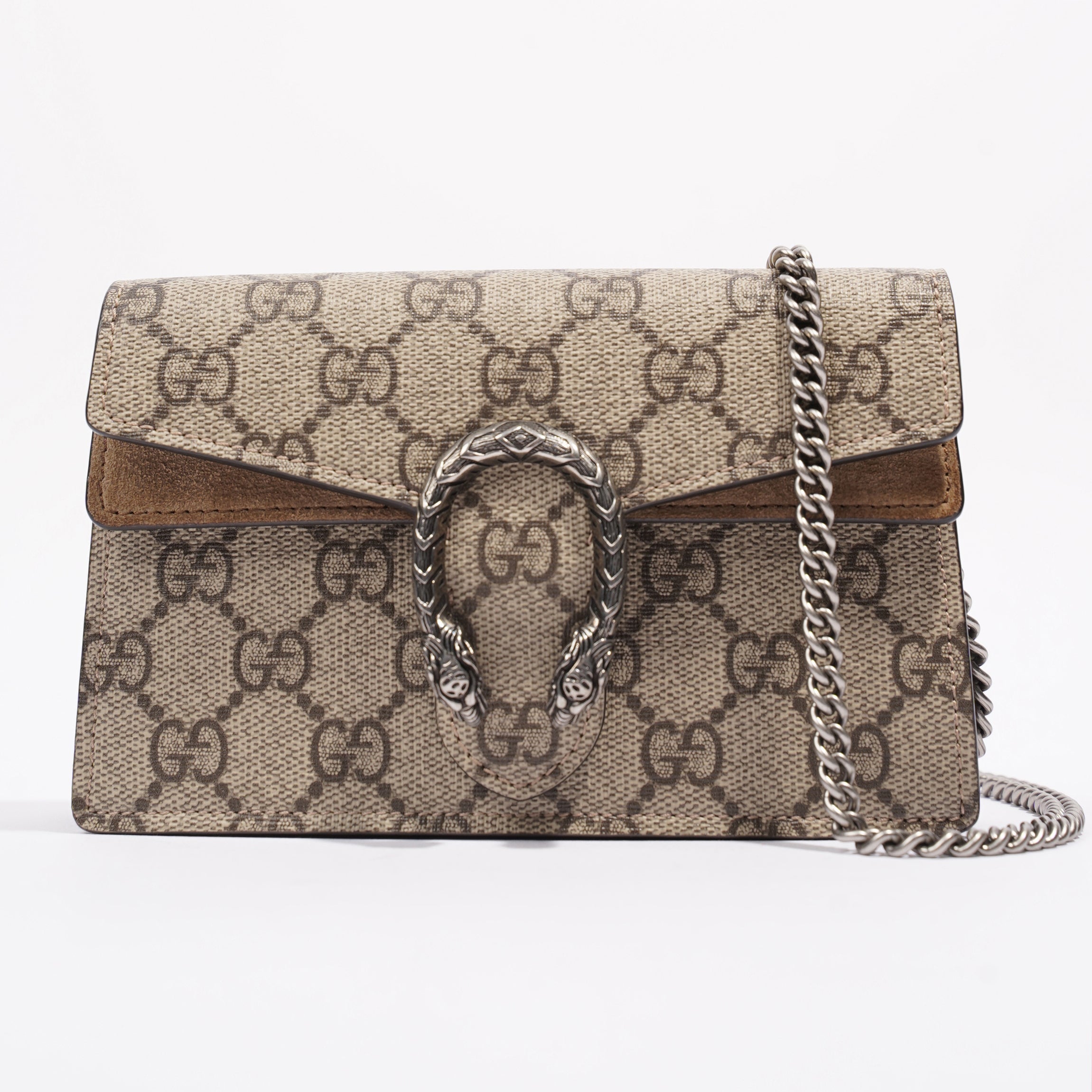 Gucci Dionysus Supreme Coated Canvas Super Mini