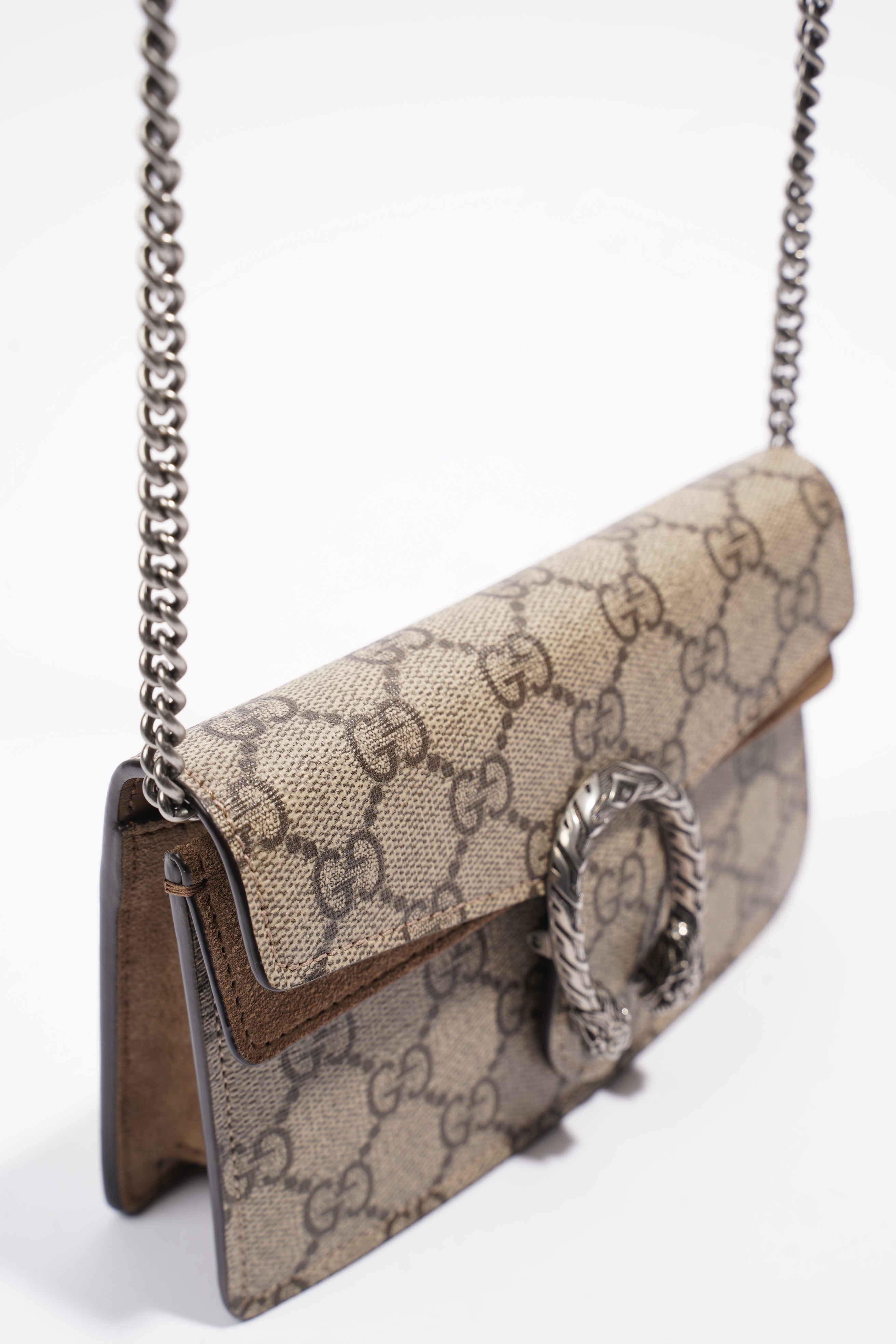 Gucci Dionysus Supreme Coated Canvas Super Mini