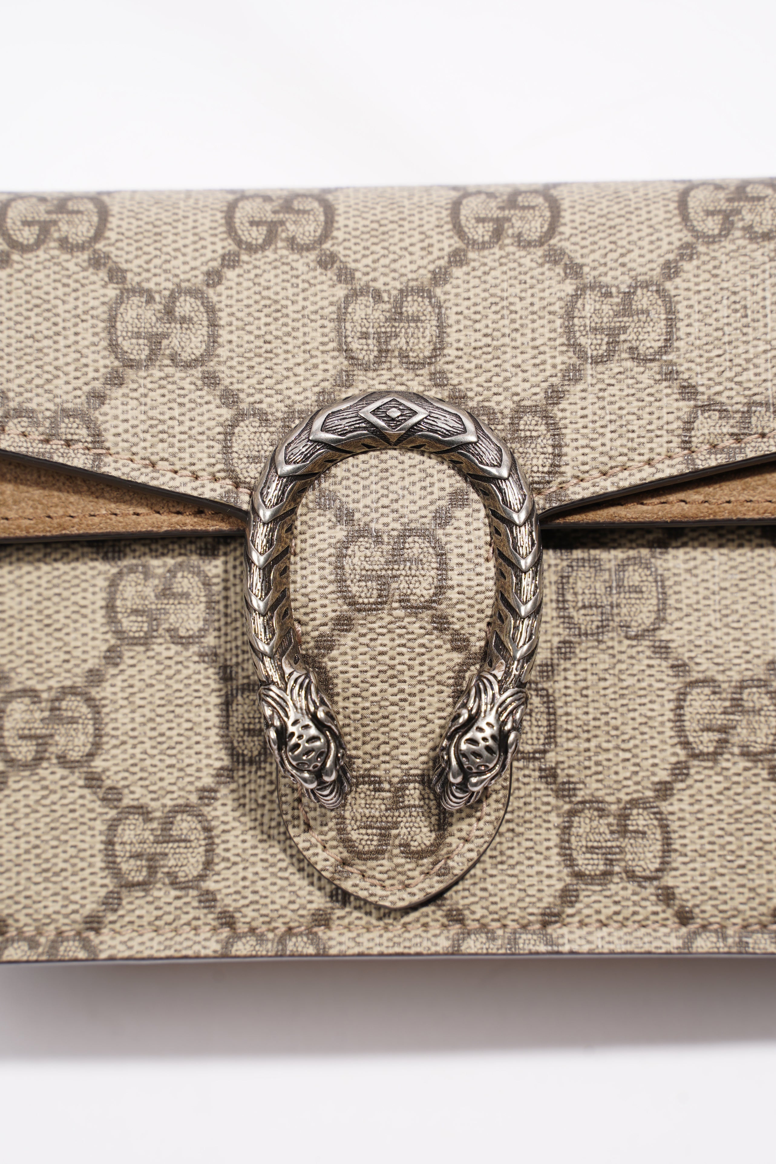Gucci Dionysus Supreme Coated Canvas Super Mini