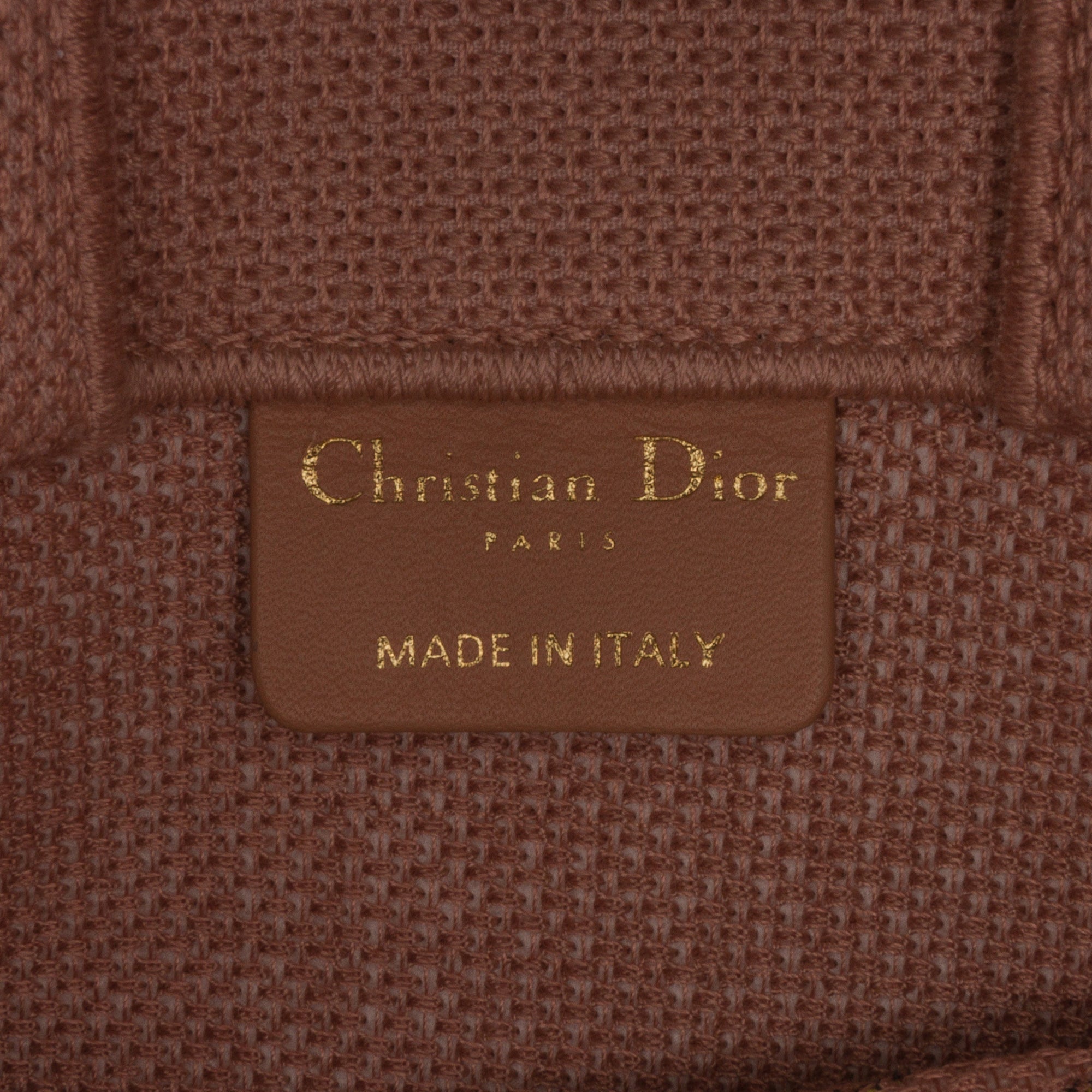 Dior Fleurs Bibliques Vertical Book Tote Pink Embroidered Canvas