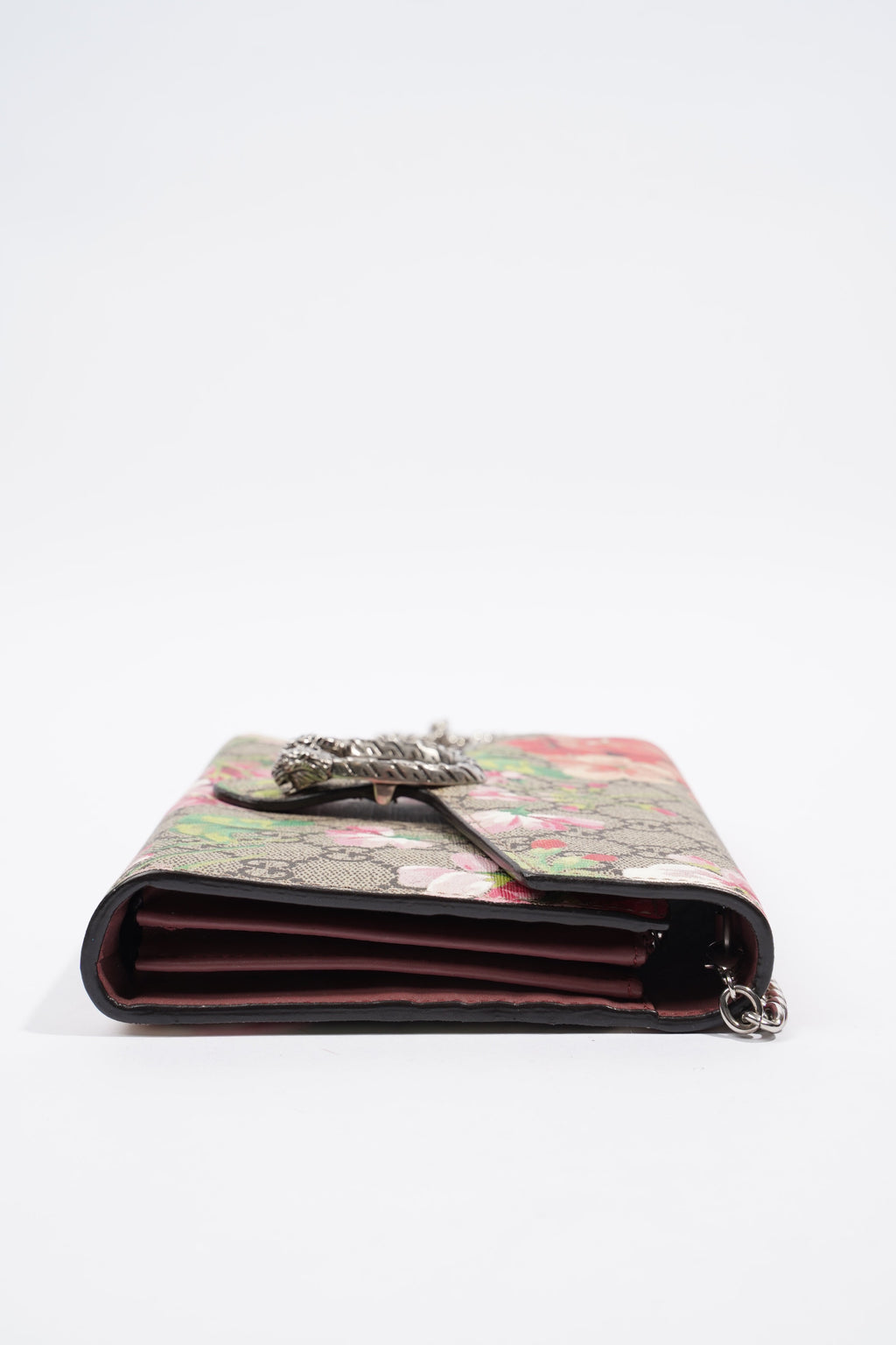 Gucci Dionysus Chain Wallet Bloom Monogram Canvas