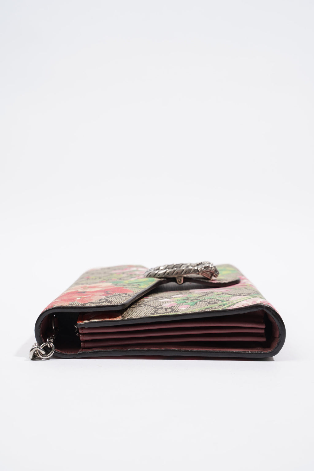 Gucci Dionysus Chain Wallet Bloom Monogram Canvas