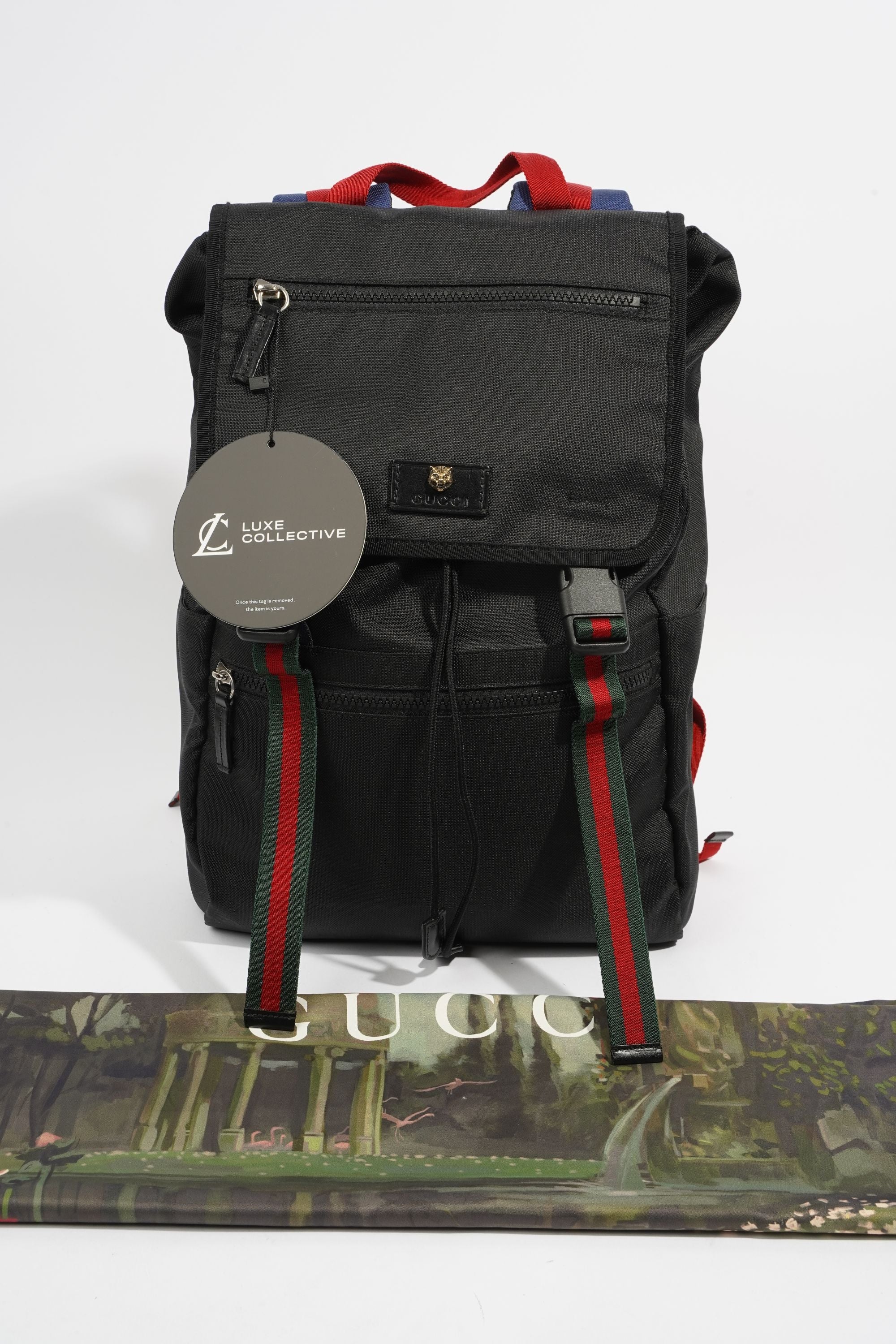 Gucci Technical Backpack Black Nylon