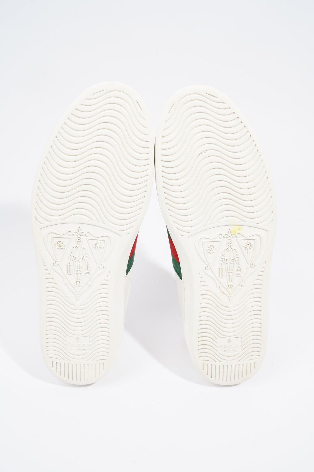 Gucci Ace Bee White / Green / Red Canvas EU 42.5 UK 8.5