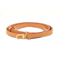 1.2cm Vachetta Leather Crossbody Strap for Louis Vuitton Small Sized Bags