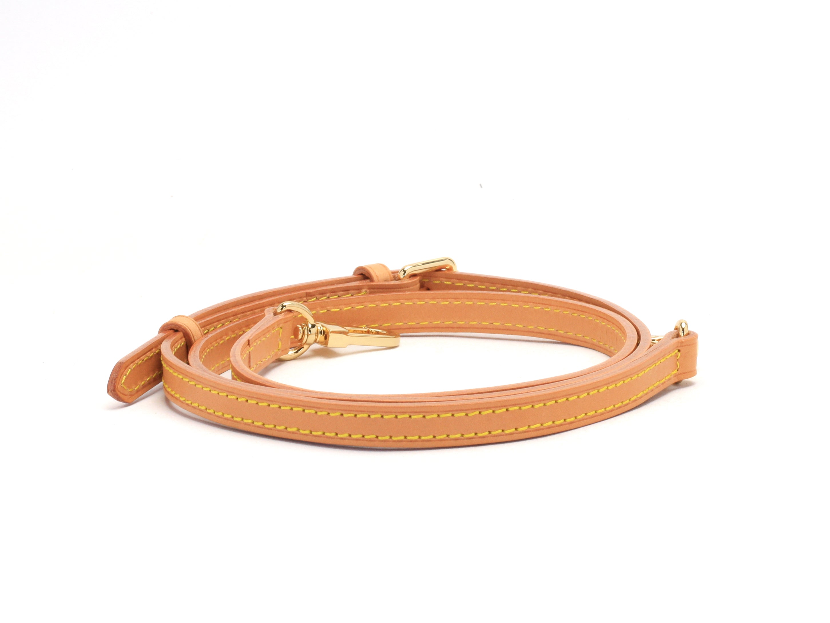 1.2cm Vachetta Leather Crossbody Strap for Louis Vuitton Small Sized Bags