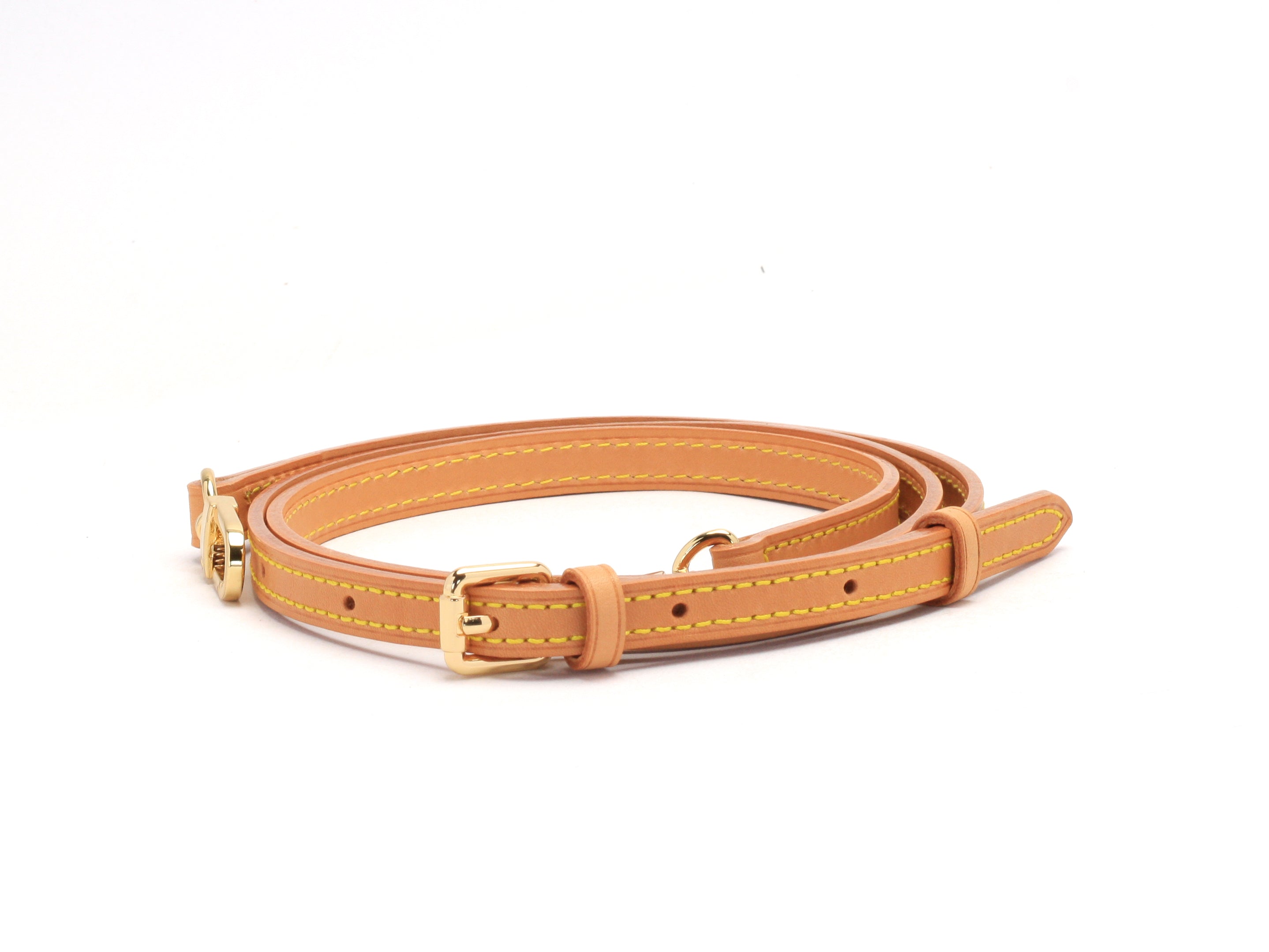 1.2cm Vachetta Leather Crossbody Strap for Louis Vuitton Small Sized Bags