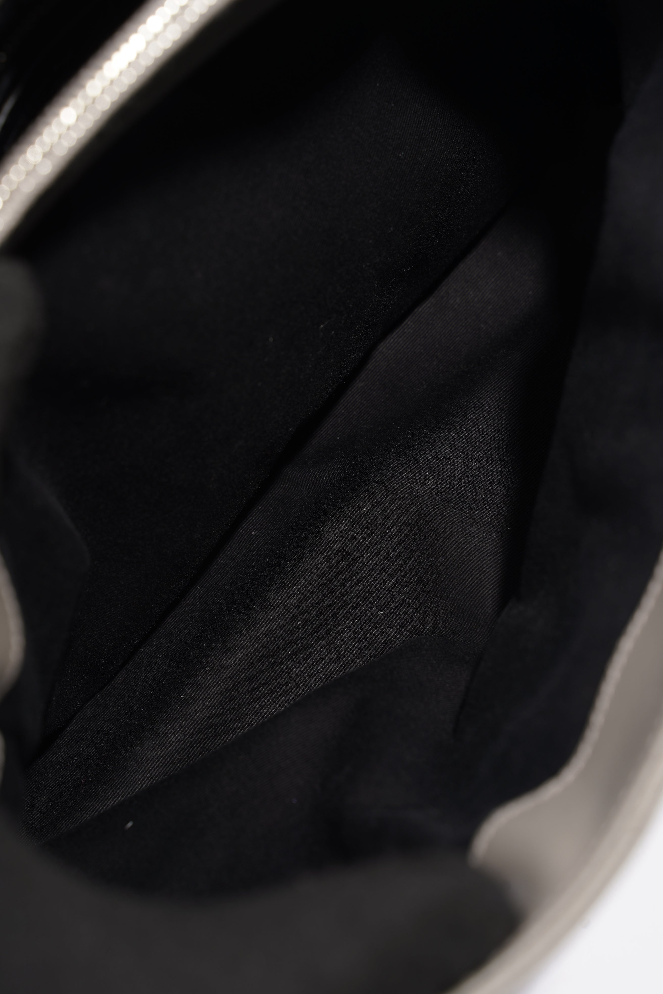 Saint Laurent LouLou Grey Calfskin Leather Medium