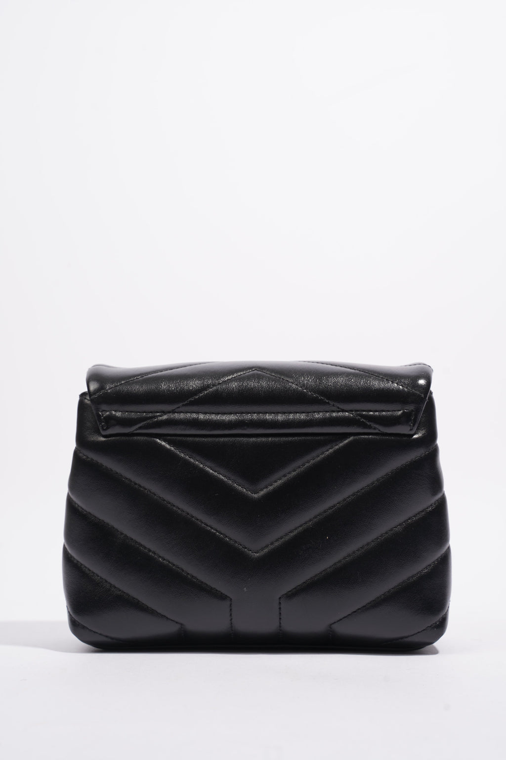 Saint Laurent Toy LouLou Black Calfskin Leather