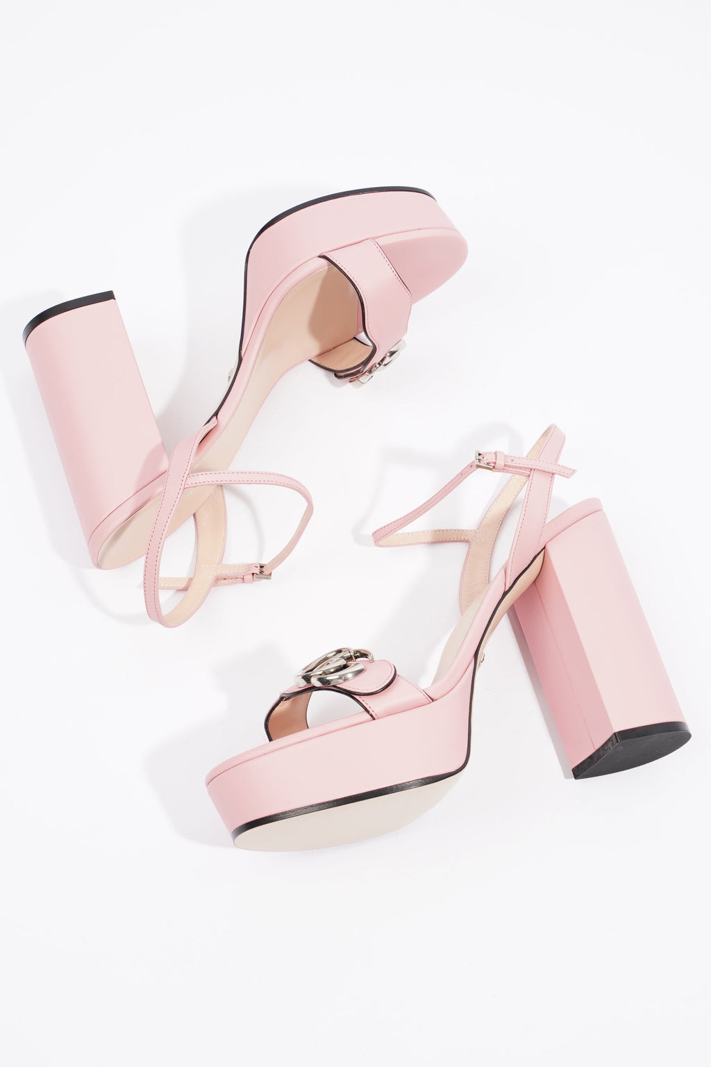 Gucci Marmont Pink Leather EU 39.5 UK 6.5