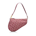 Dior Mini Oblique Saddle Red