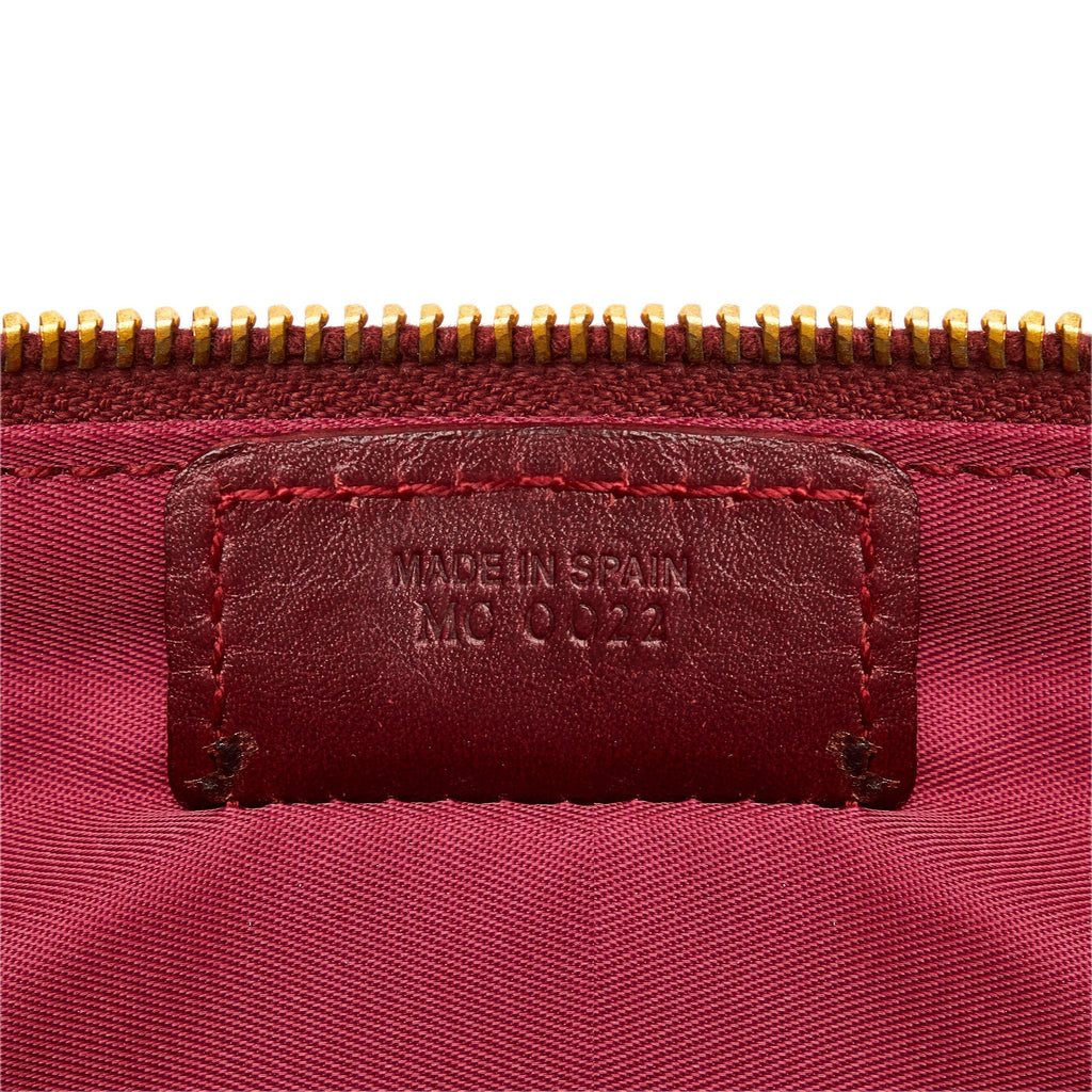 Dior Mini Oblique Saddle Red