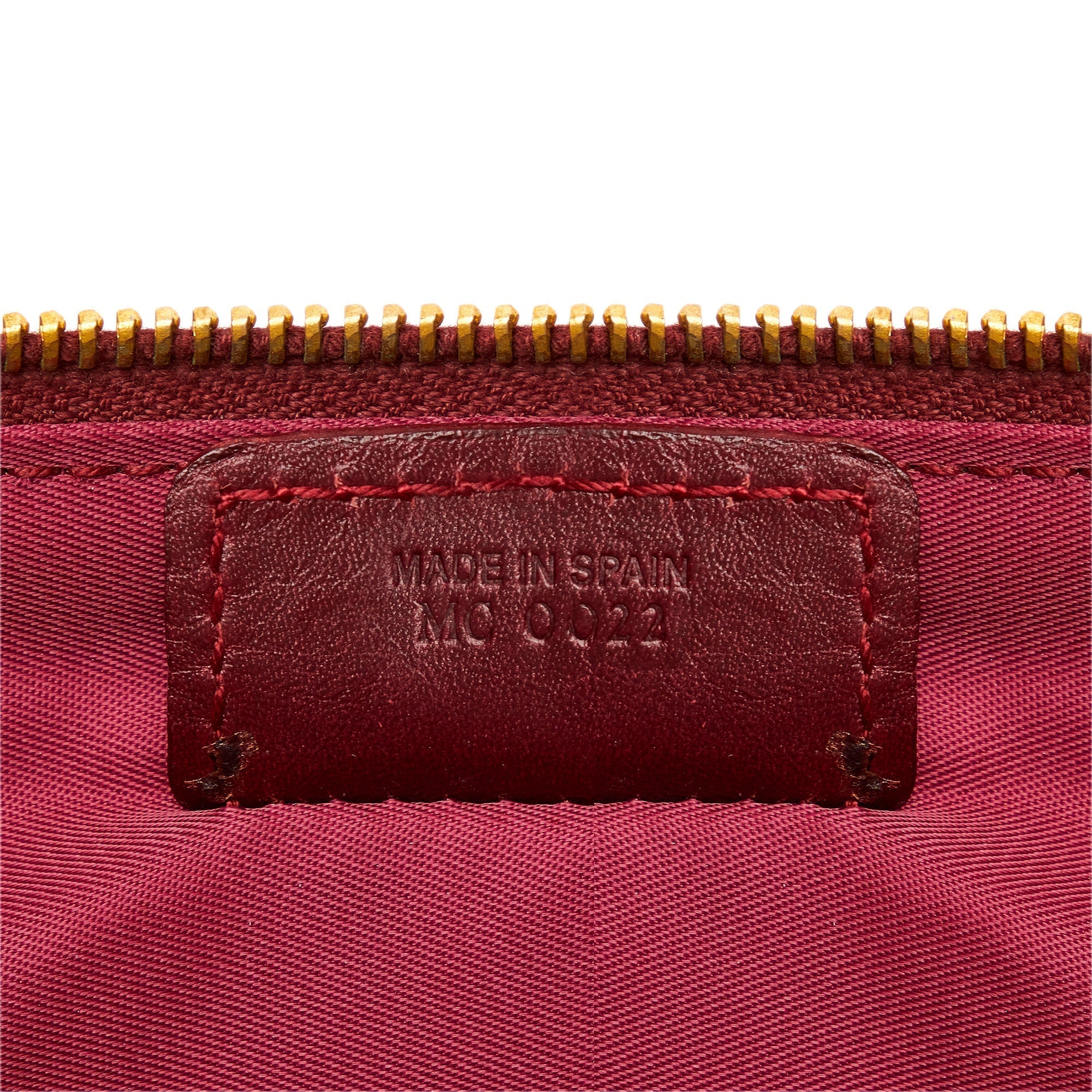 Dior Mini Oblique Saddle Red