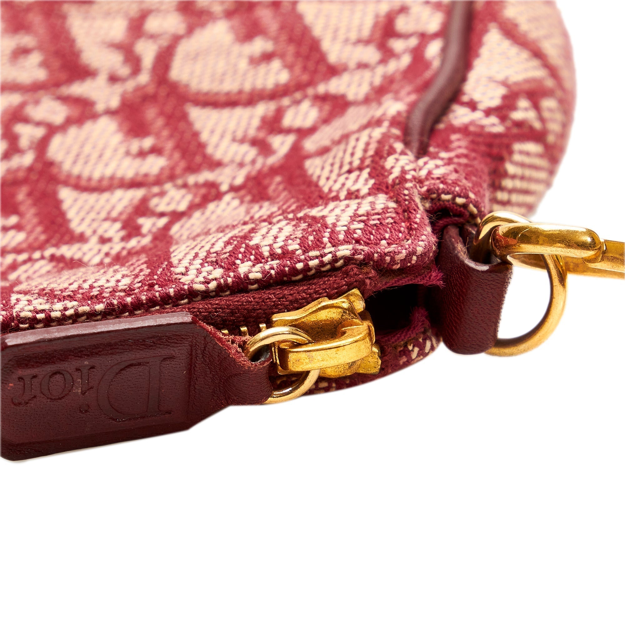 Dior Mini Oblique Saddle Red