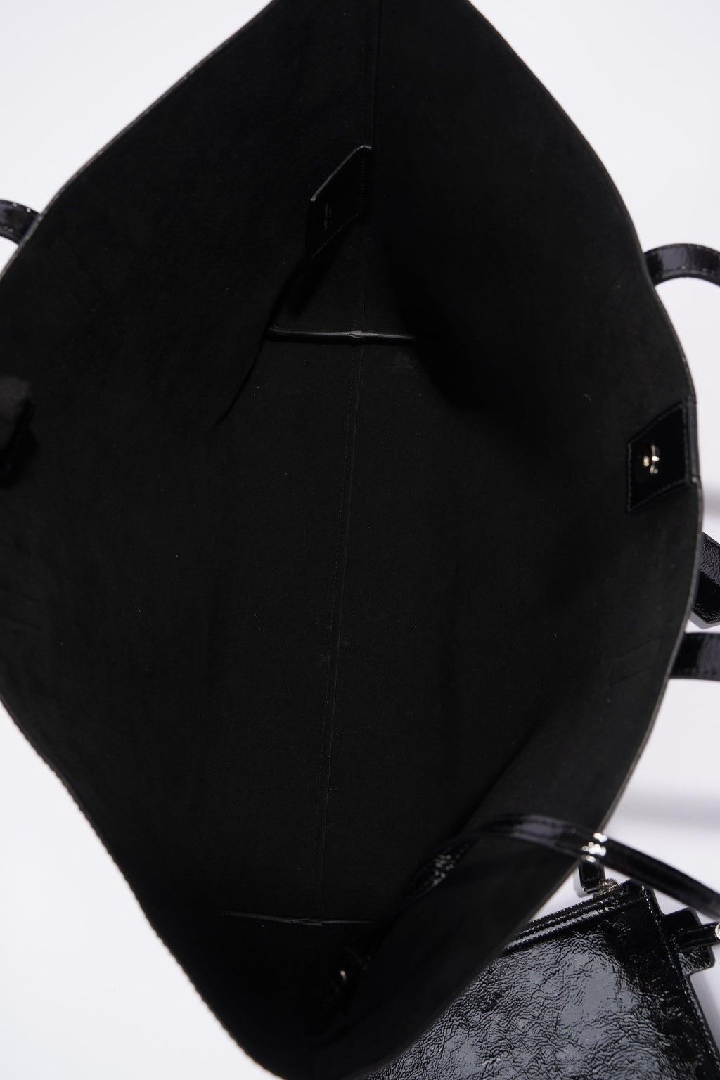 Saint Laurent Shopping Tote Black Leather Large