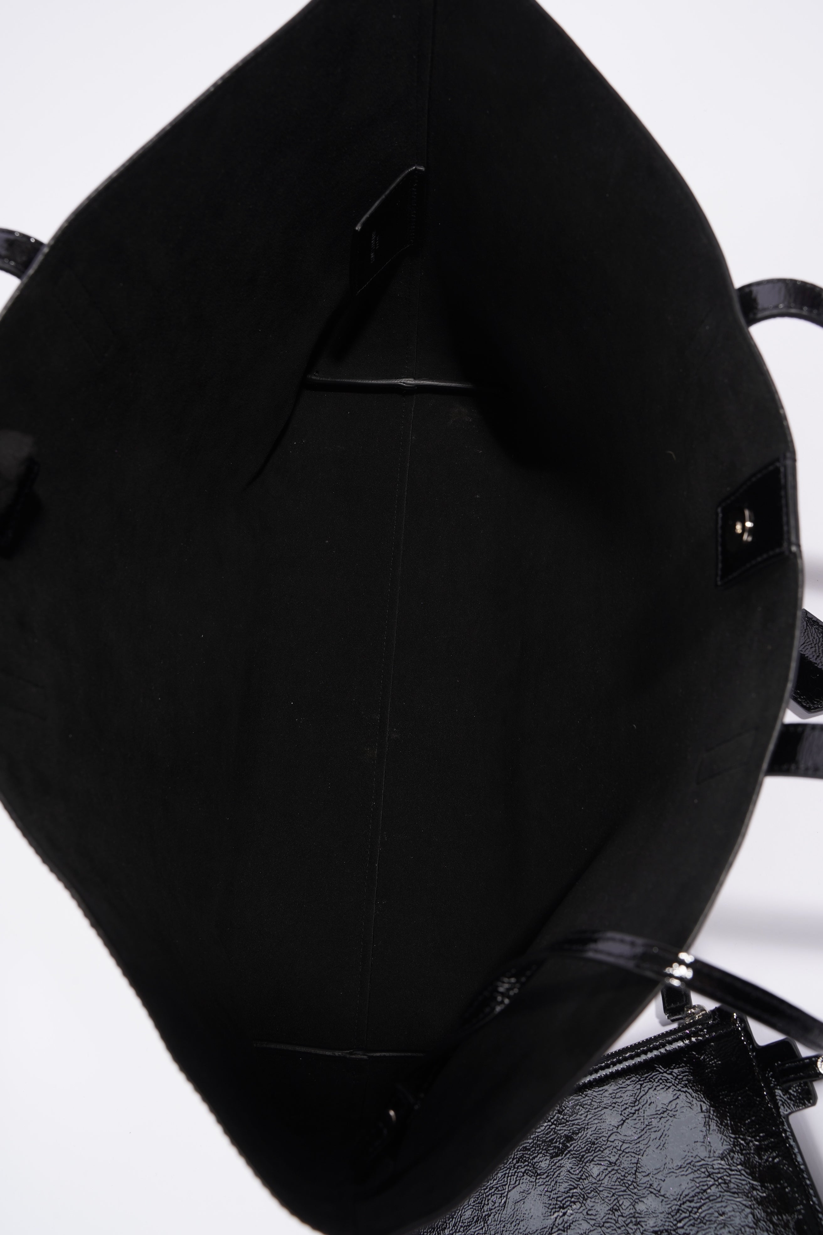 Saint Laurent Shopping Tote Black Leather Large