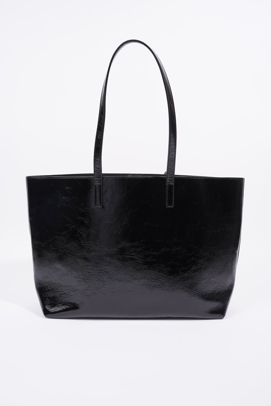Saint Laurent Shopping Tote Black Leather Large