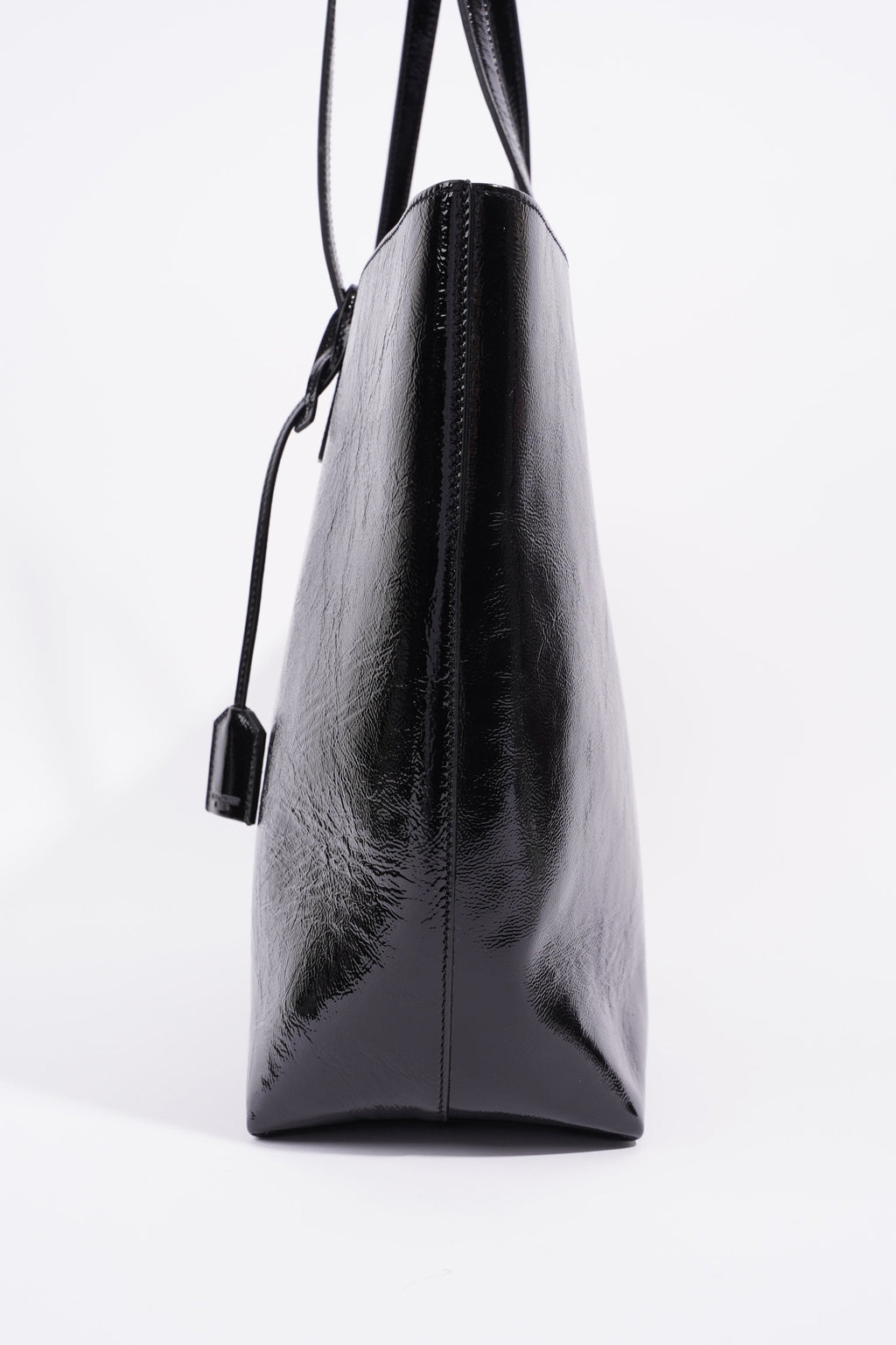 Saint Laurent Shopping Tote Black Leather Large