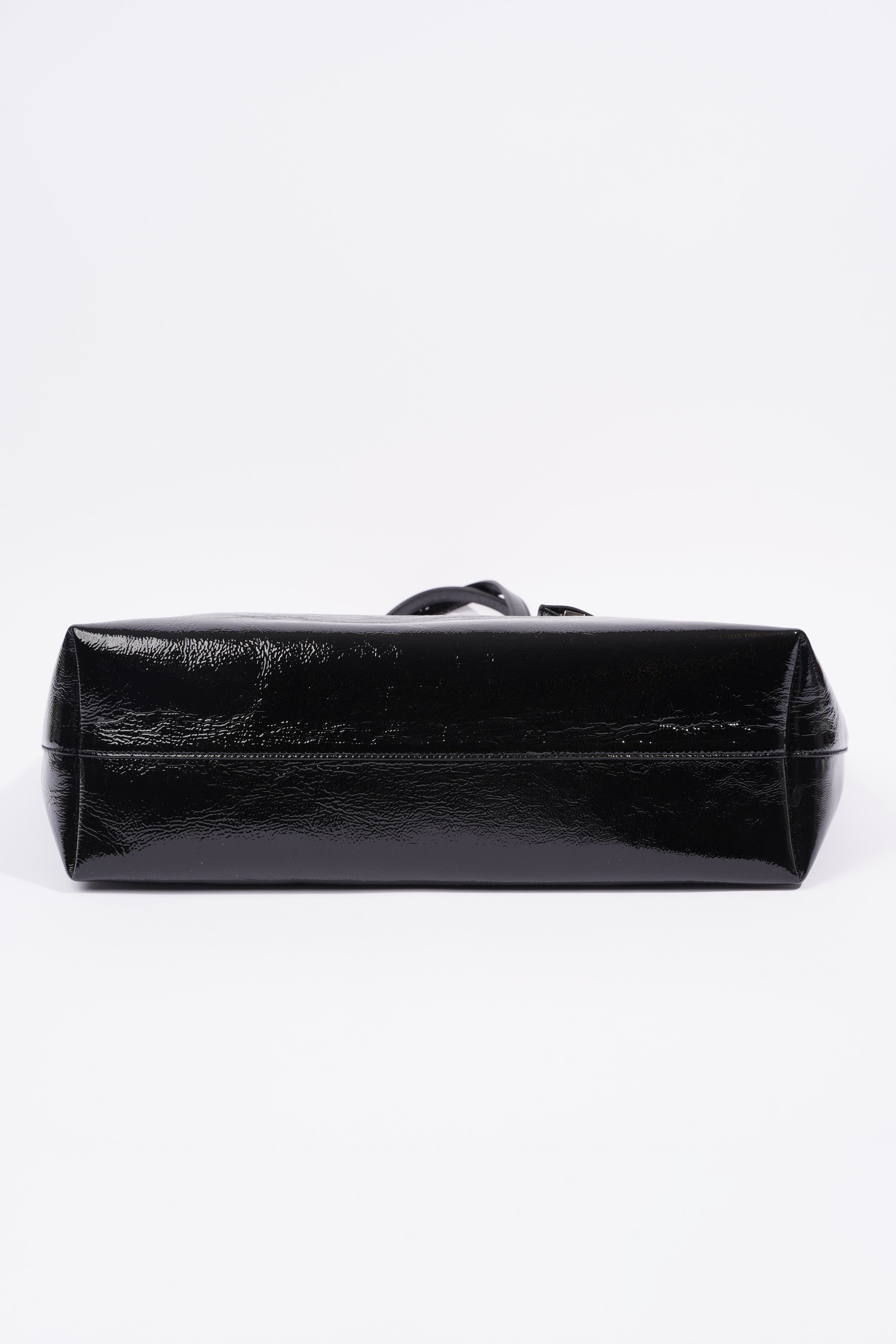 Saint Laurent Shopping Tote Black Leather Large