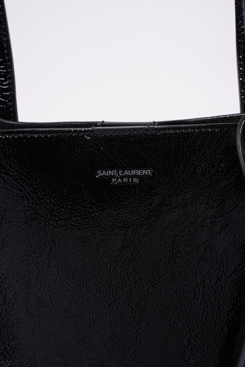 Saint Laurent Shopping Tote Black Leather Large