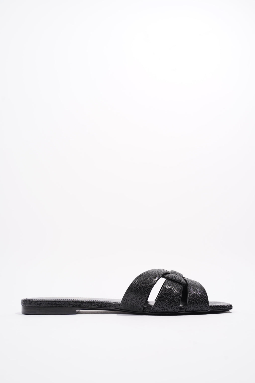 Saint Laurent Tribute Black Embossed Leather EU 36 UK 3