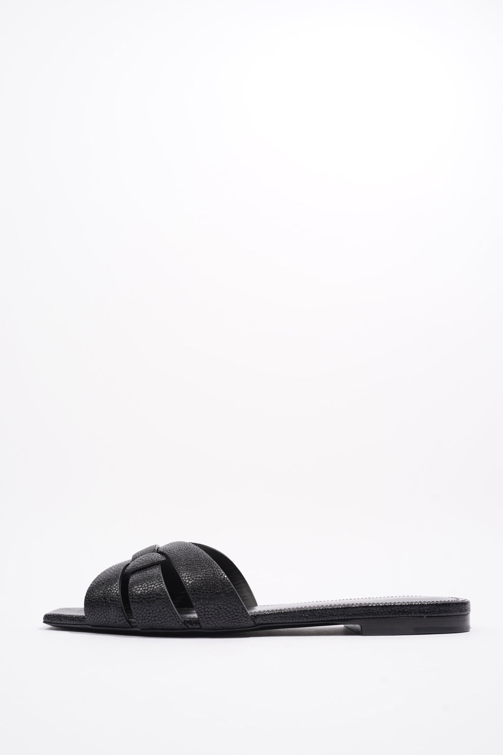Saint Laurent Tribute Black Embossed Leather EU 36 UK 3