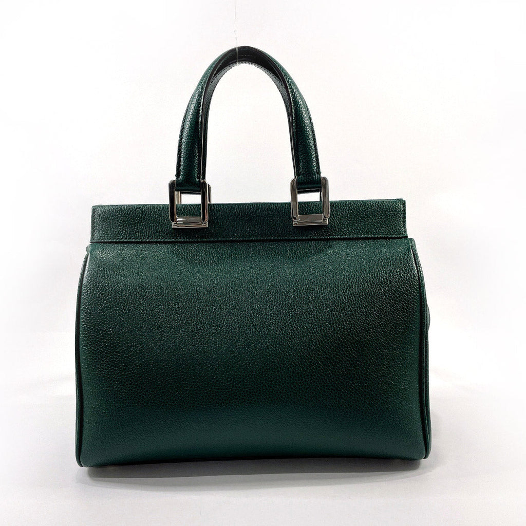 GUCCI Handbag 569712 Zumi Small leather green Women Used