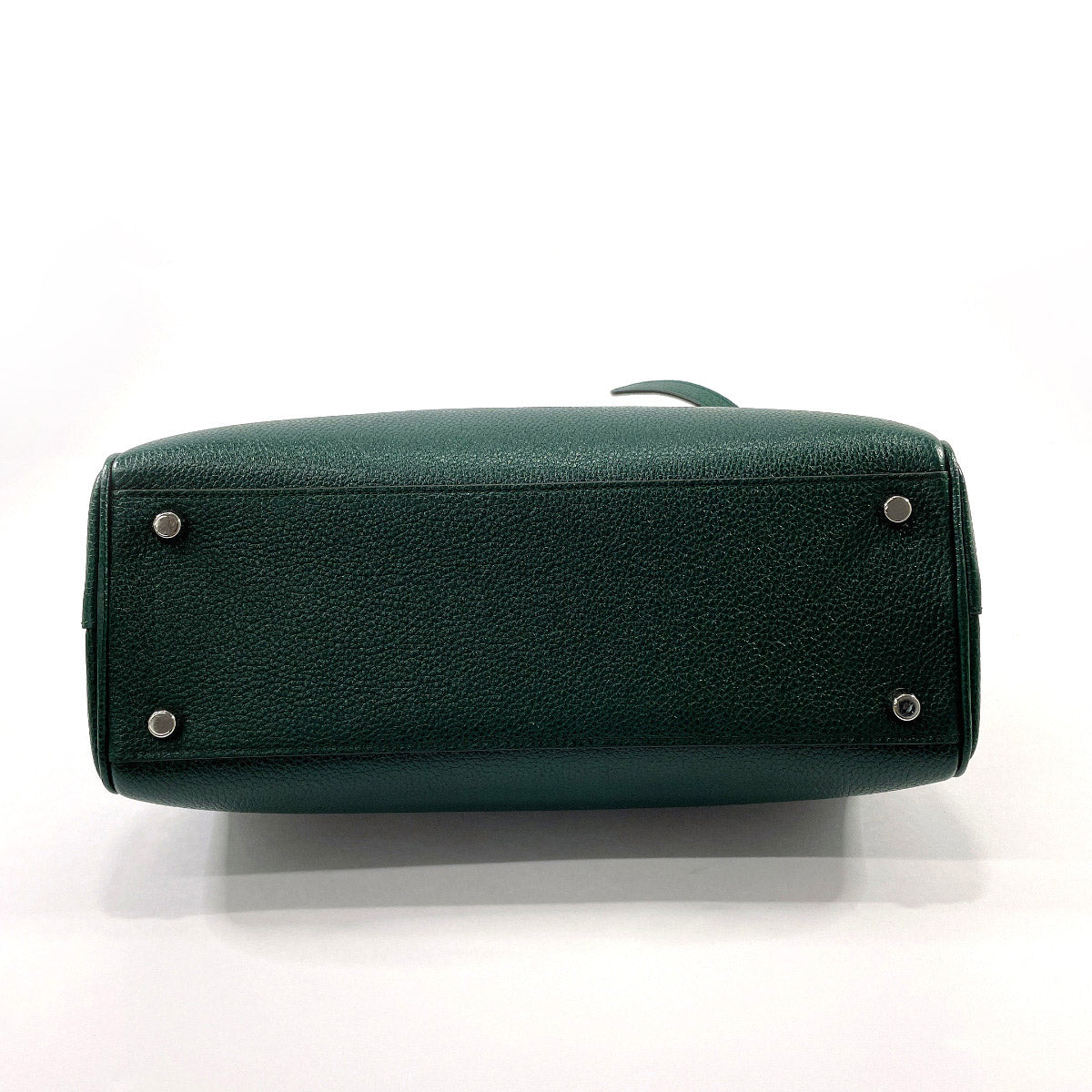 GUCCI Handbag 569712 Zumi Small leather green Women Used