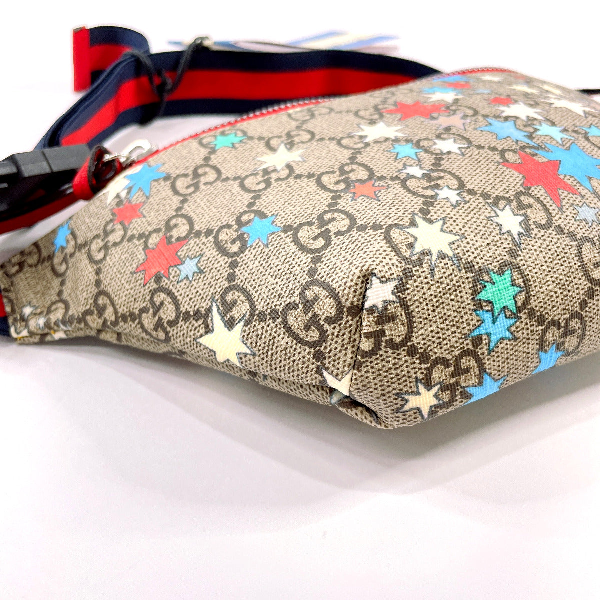 GUCCI bam bag 502095 Star Chilled license GG Supreme Canvas Brown Kids New