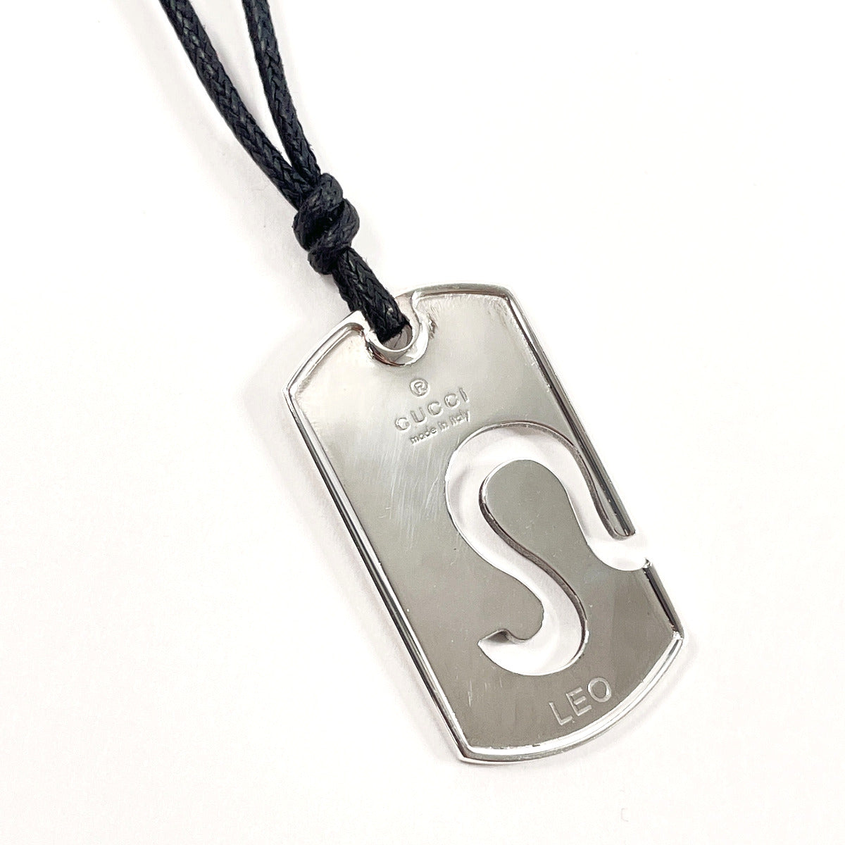 GUCCI Necklace Constellation LEO Leo Silver925 Silver unisex Used