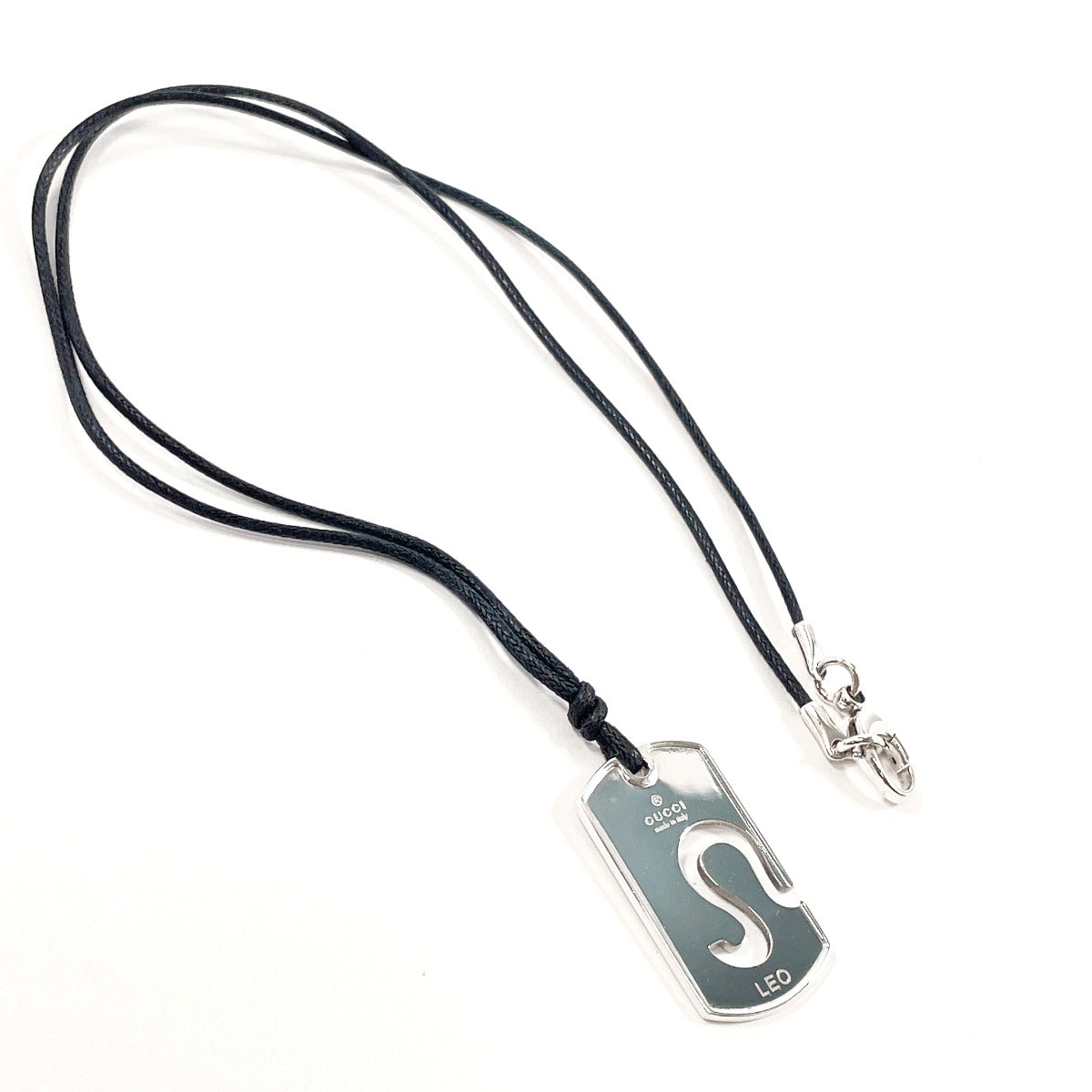 GUCCI Necklace Constellation LEO Leo Silver925 Silver unisex Used