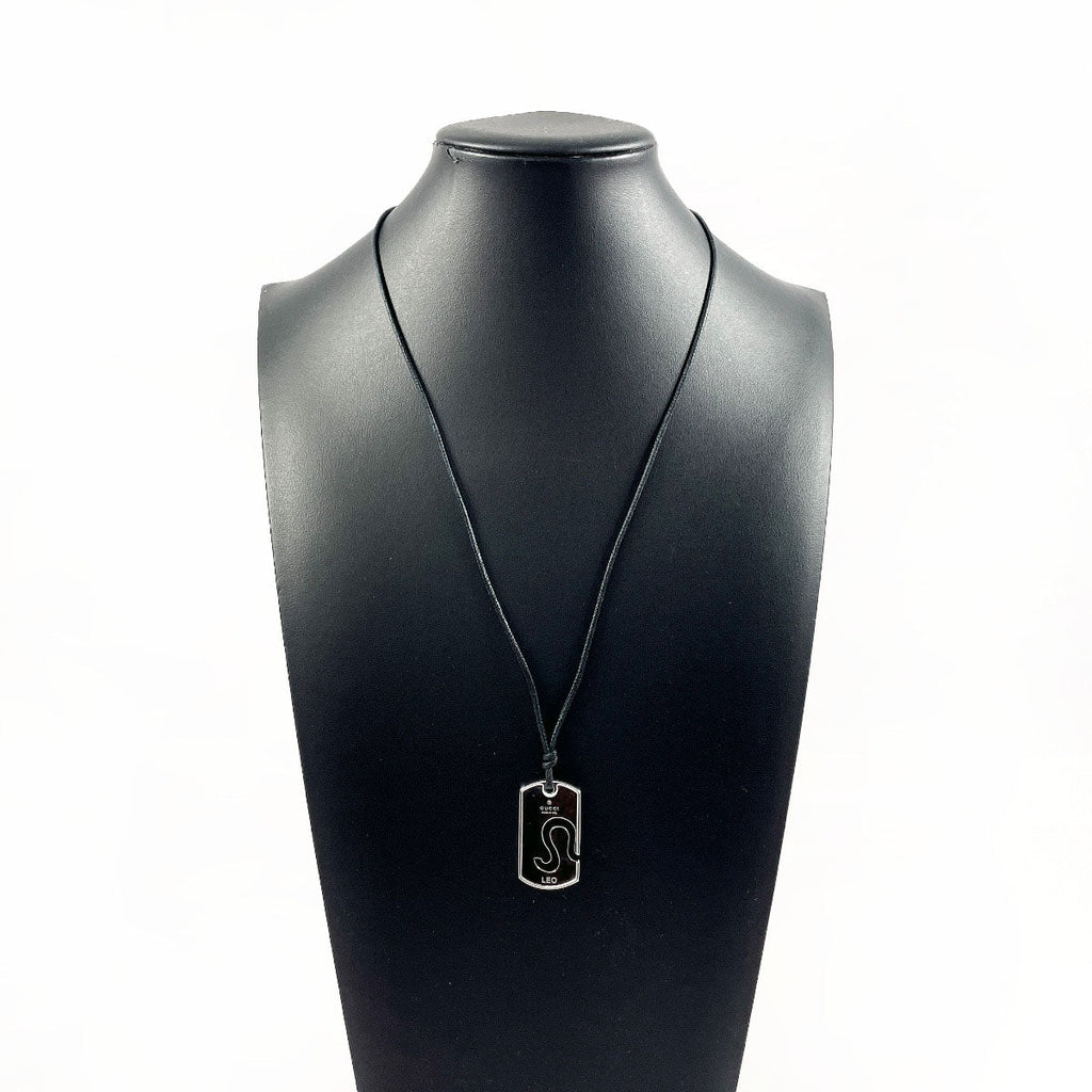 GUCCI Necklace Constellation LEO Leo Silver925 Silver unisex Used