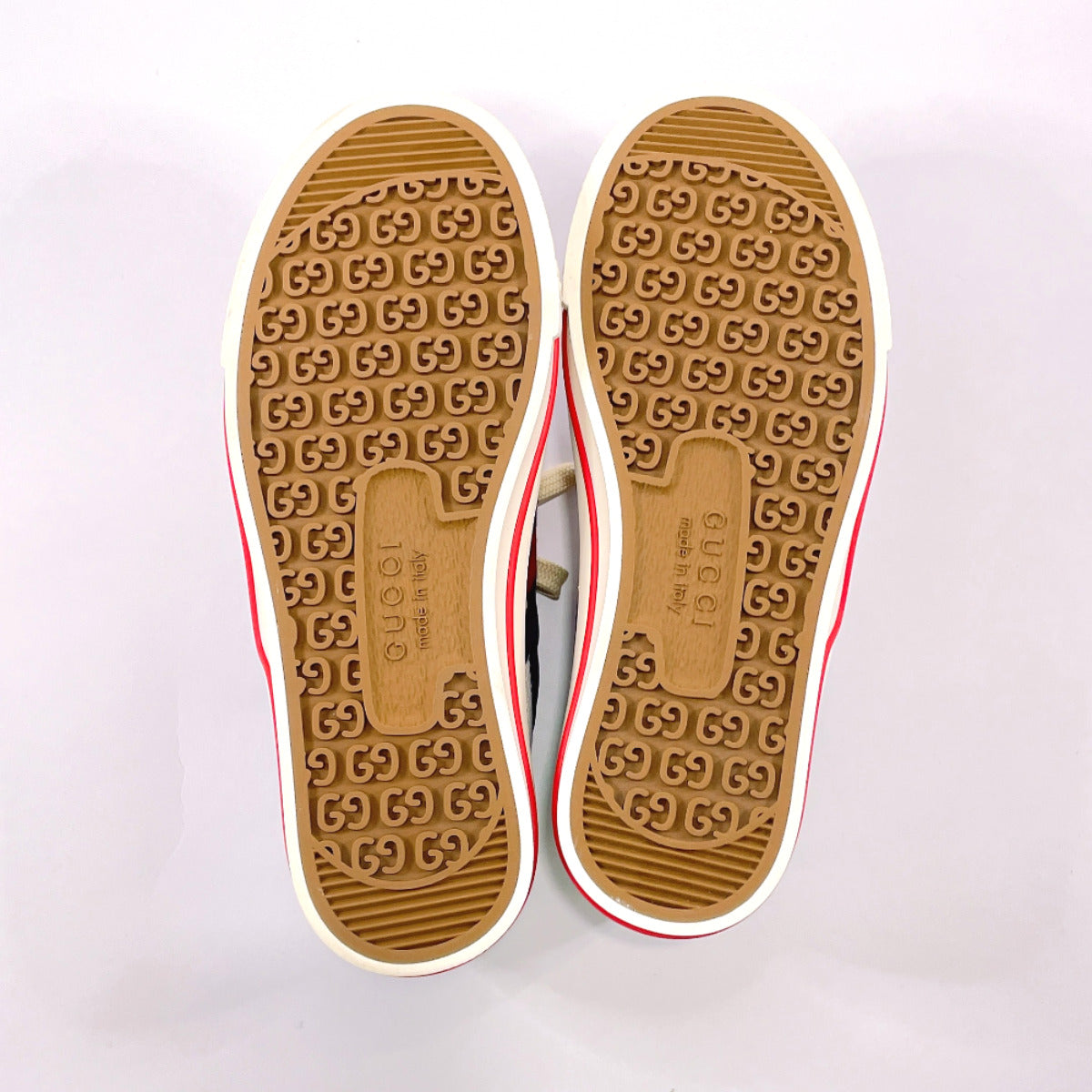 GUCCI sneakers 606110 Tennis 1977 Gucci Off The Grid GG canvas blue Women New