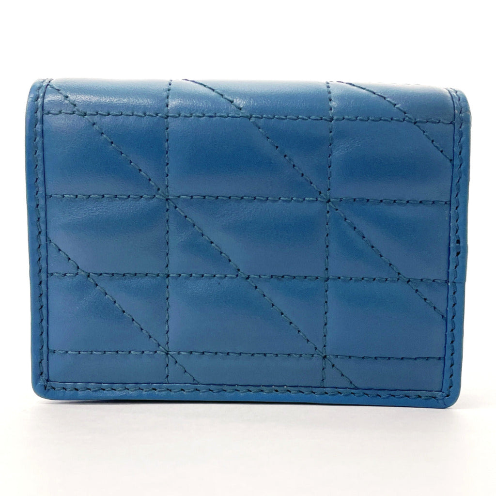 GUCCI wallet 466492 GG Marmont Compact wallet leather blue Women Used