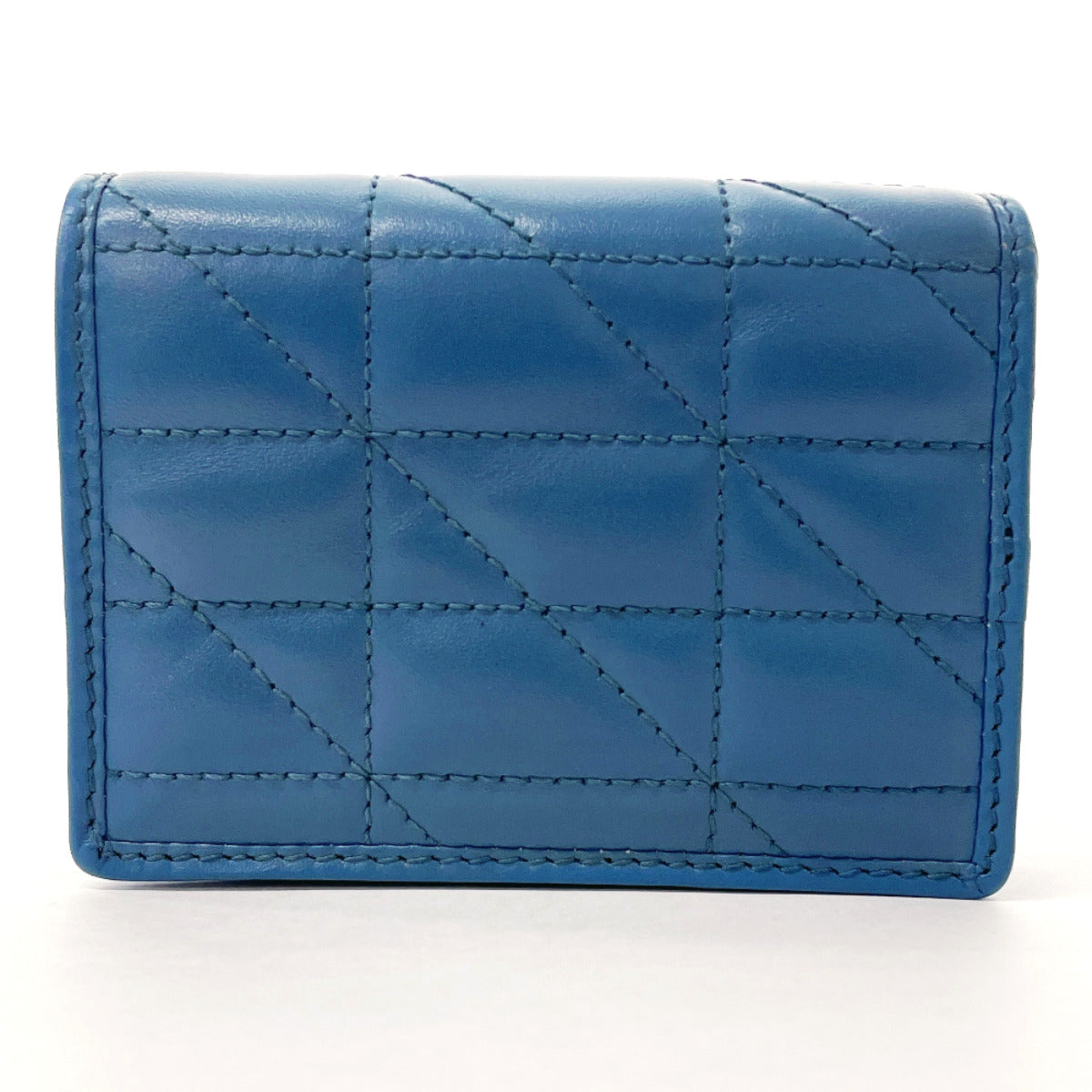 GUCCI wallet 466492 GG Marmont Compact wallet leather blue Women Used