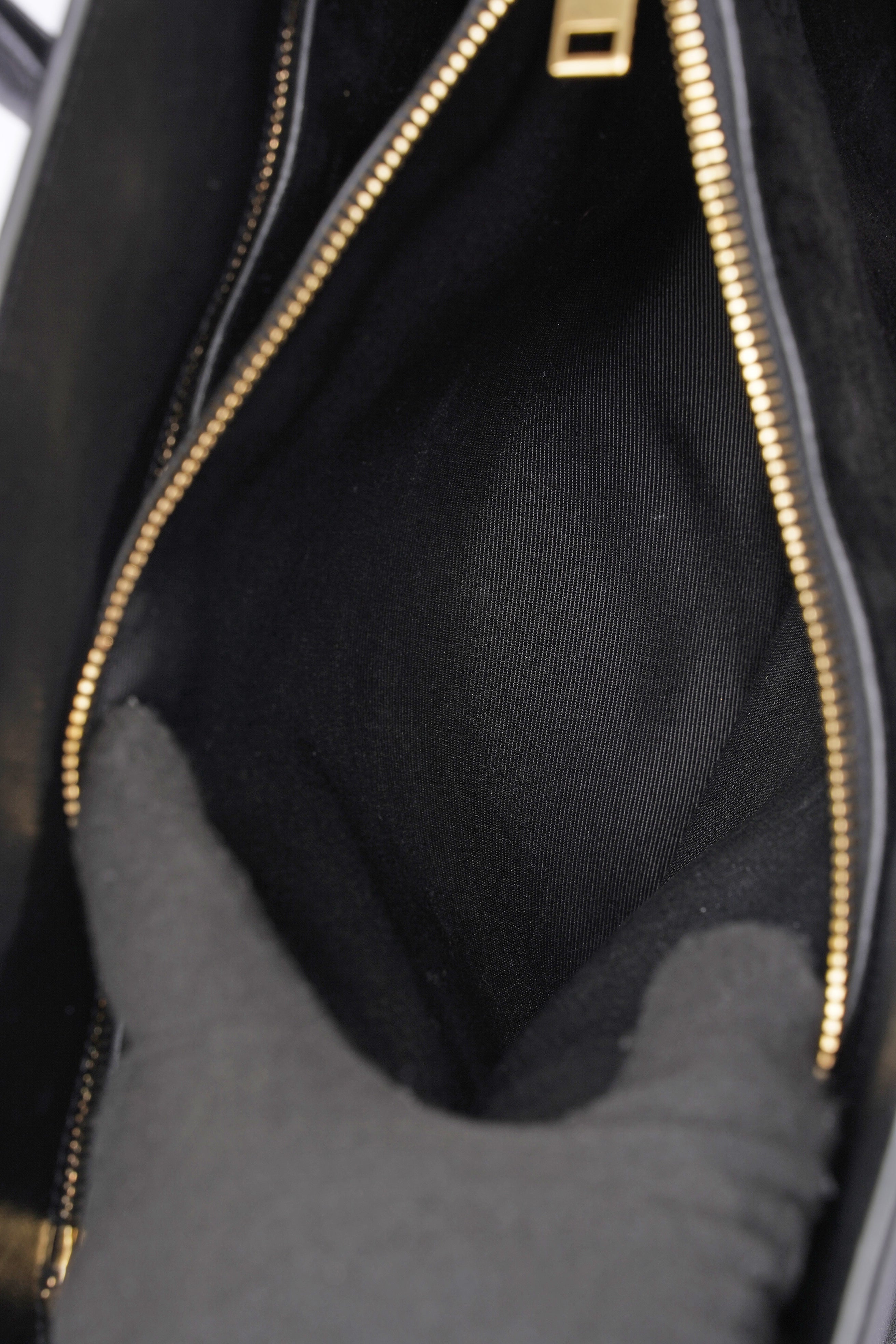 Saint Laurent Sac De Jour Black Leather Small